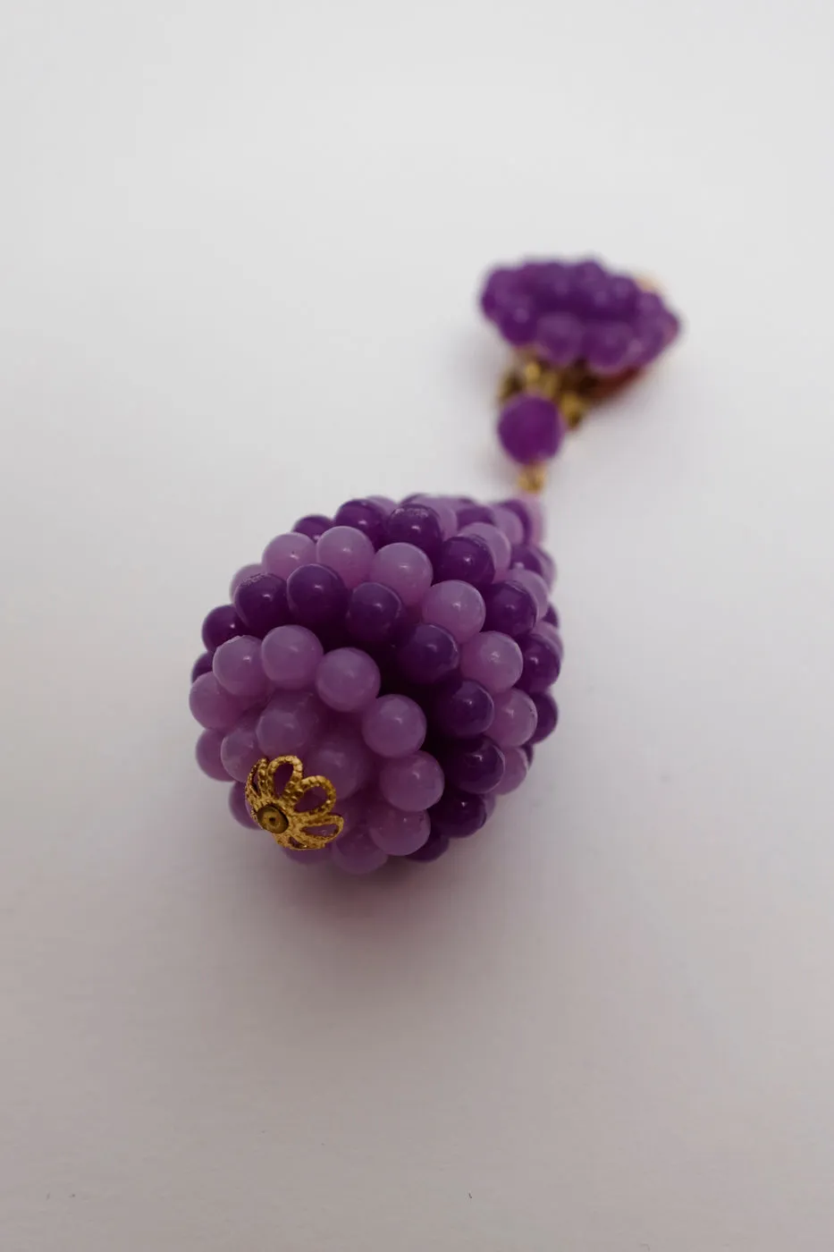 0003_VINTAGE LILAC EARRINGS