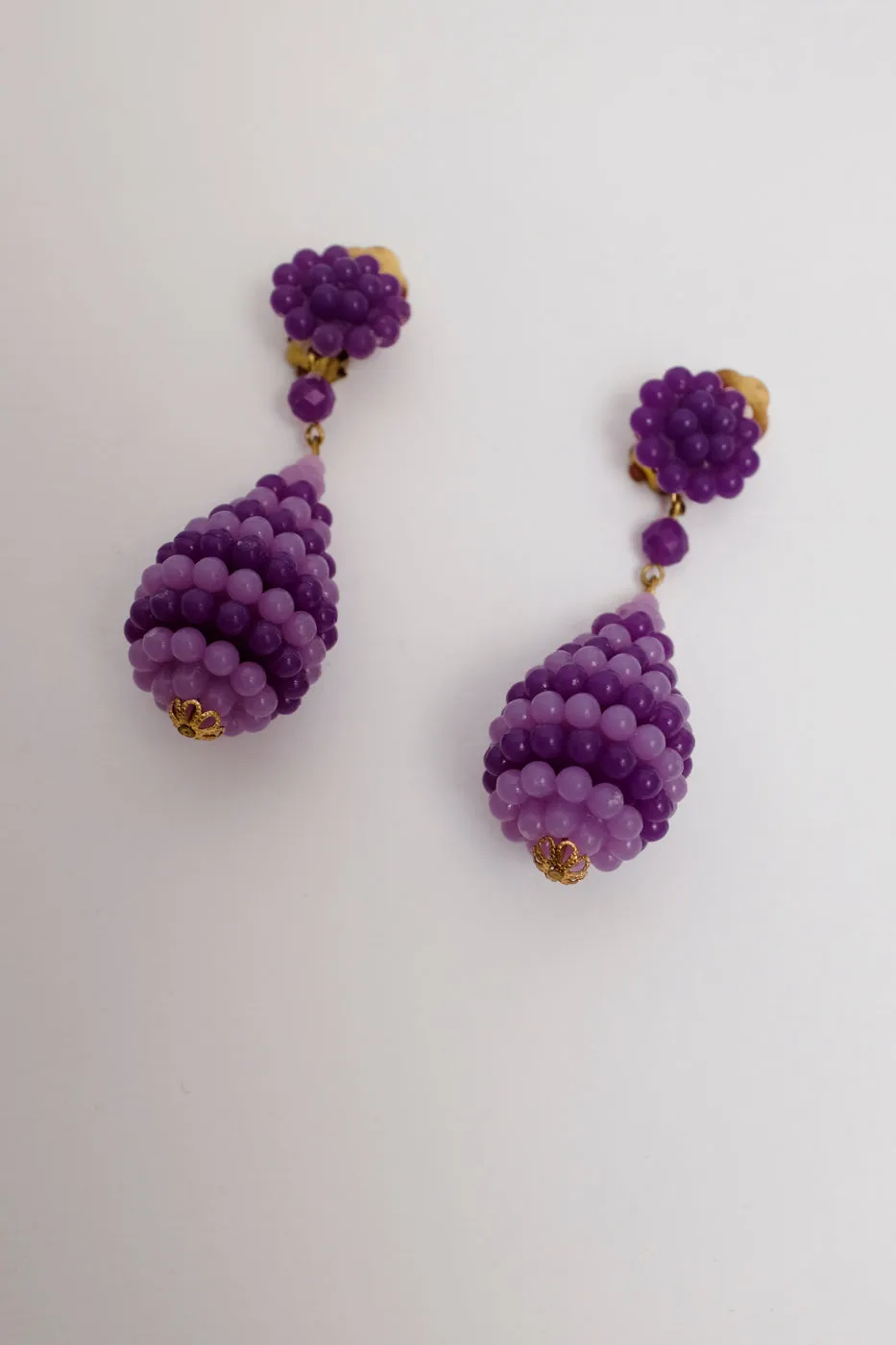 0003_VINTAGE LILAC EARRINGS