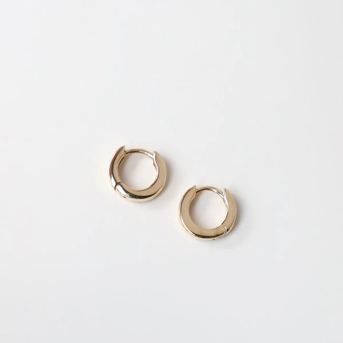 14k Small Hinged Hoop