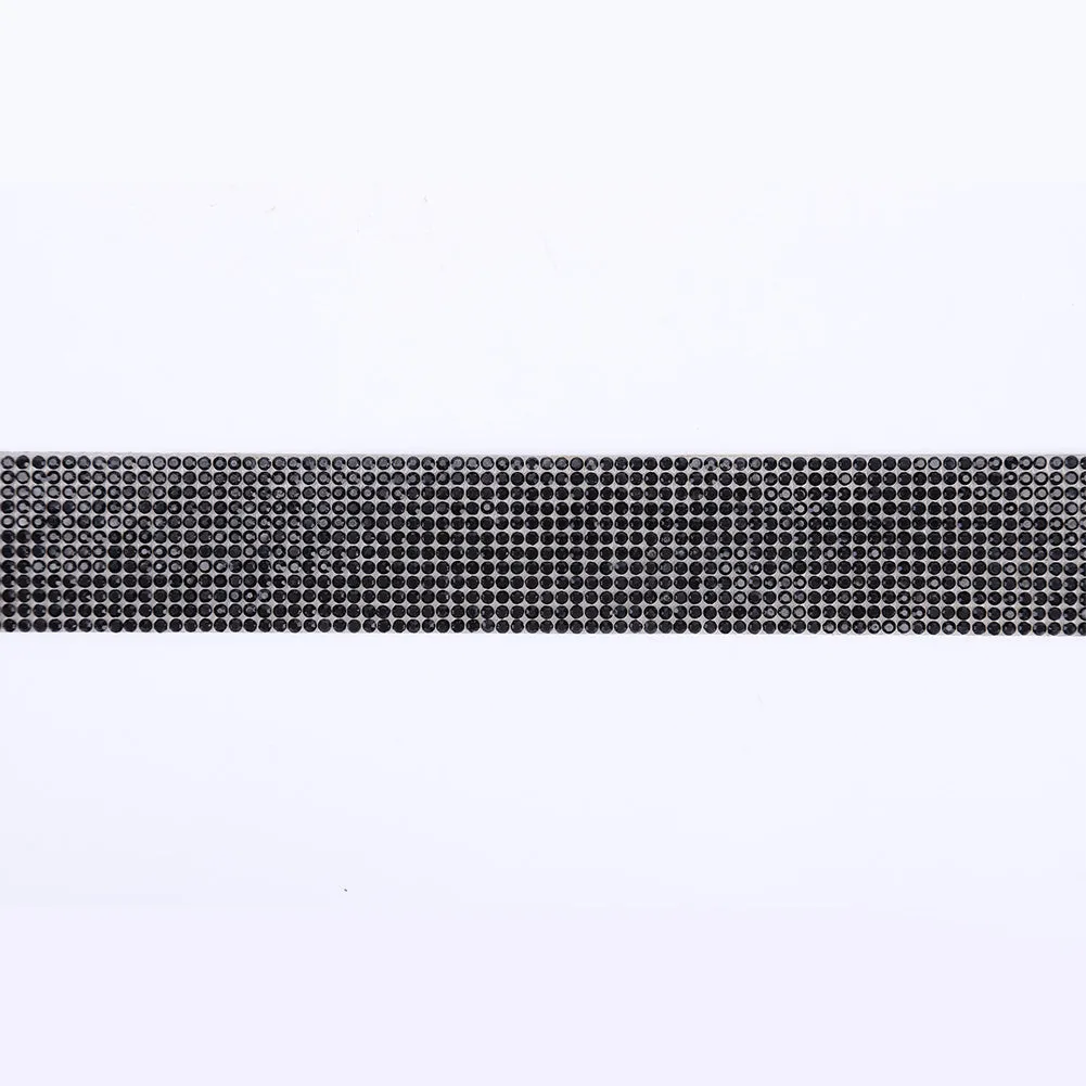 1m Rhinestone Tape Ribbon Self-adhesive Crystal DIY Cake Wrap Wedding Decor