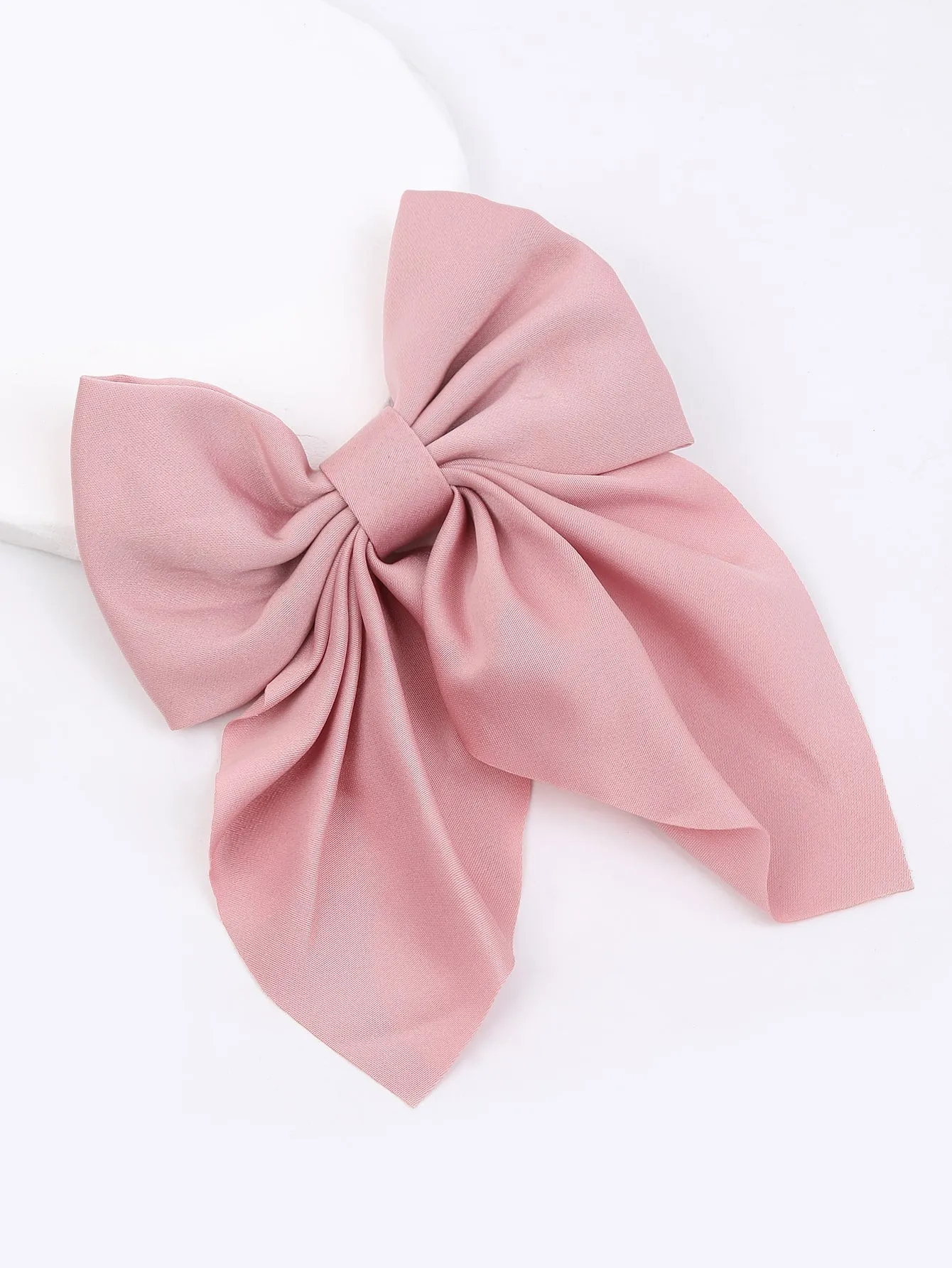 1pc Ribbon Daisy Print Bowknot Hair Clips For Women,Elegant Cute Trailing-Tail Alligator Hair Clips,Women Fashion Hair Accessory For Daily.