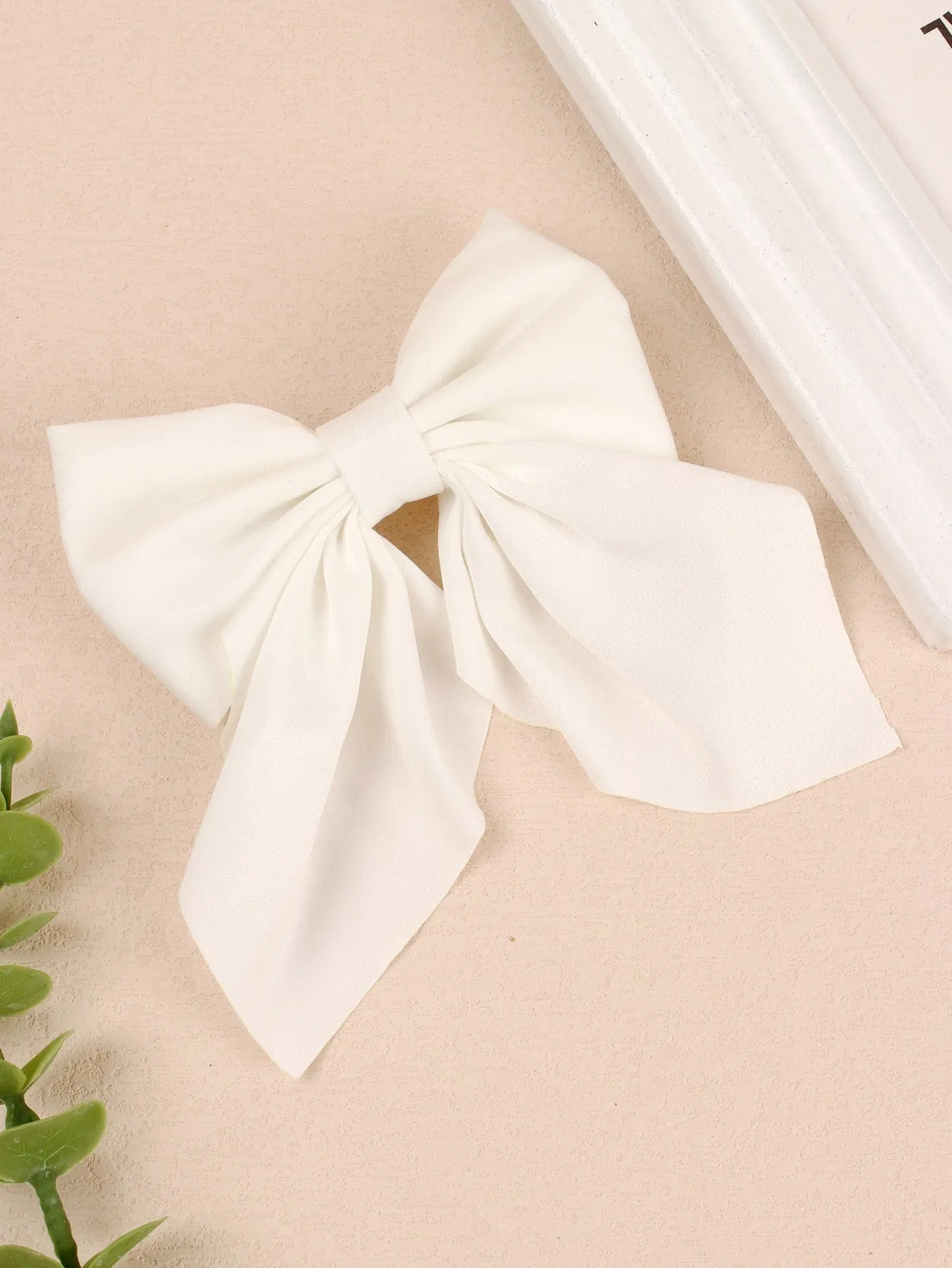 1pc Ribbon Daisy Print Bowknot Hair Clips For Women,Elegant Cute Trailing-Tail Alligator Hair Clips,Women Fashion Hair Accessory For Daily.