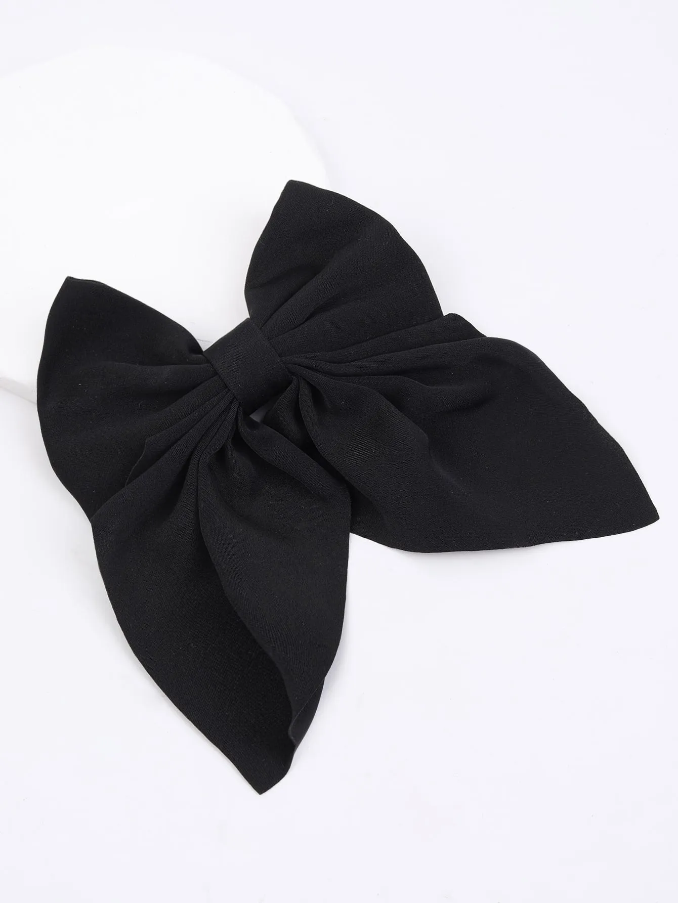 1pc Ribbon Daisy Print Bowknot Hair Clips For Women,Elegant Cute Trailing-Tail Alligator Hair Clips,Women Fashion Hair Accessory For Daily.