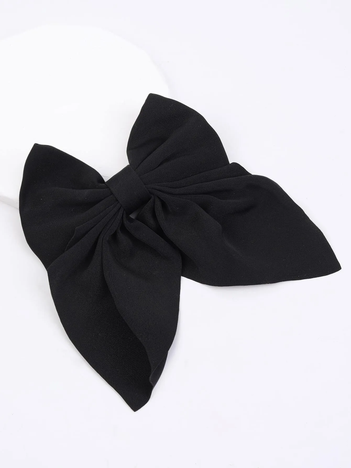 1pc Ribbon Daisy Print Bowknot Hair Clips For Women,Elegant Cute Trailing-Tail Alligator Hair Clips,Women Fashion Hair Accessory For Daily.