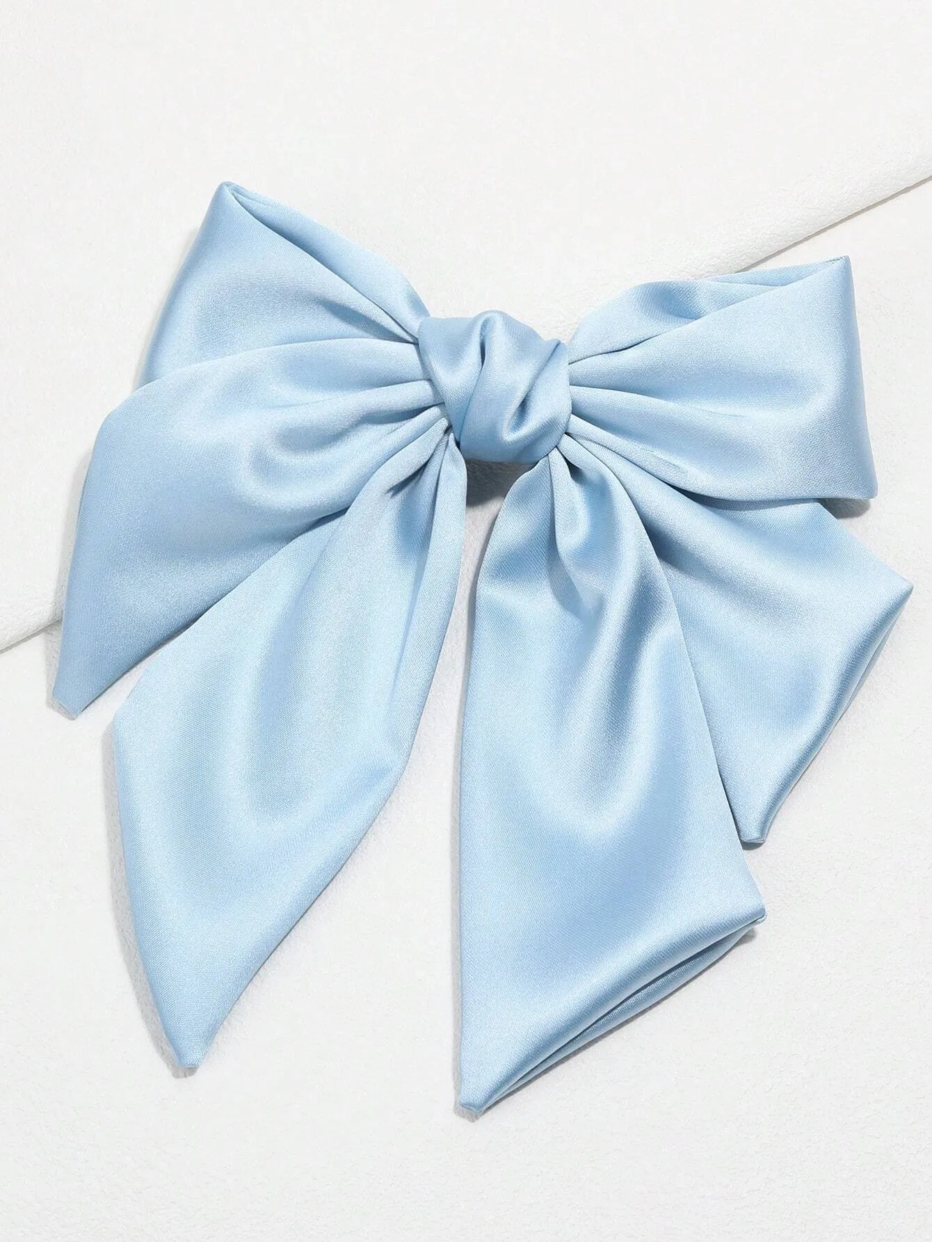 1pc Ribbon Daisy Print Bowknot Hair Clips For Women,Elegant Cute Trailing-Tail Alligator Hair Clips,Women Fashion Hair Accessory For Daily.