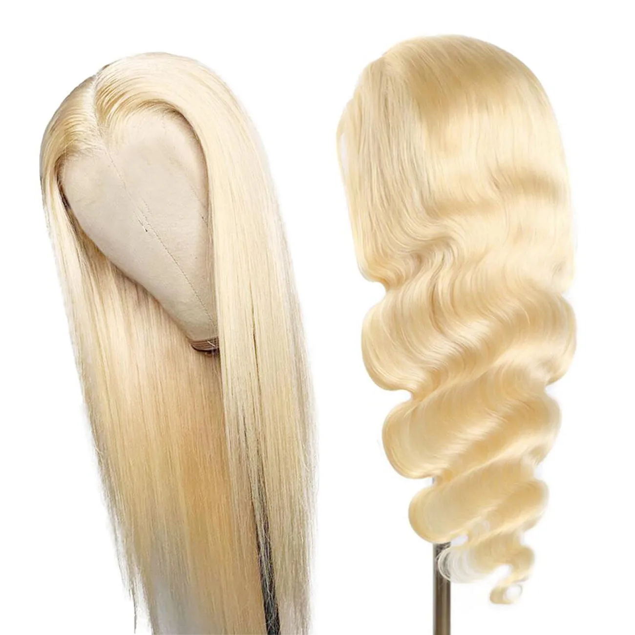 613 Human hair 4*4 front lace straight hair wigs（AH5027）