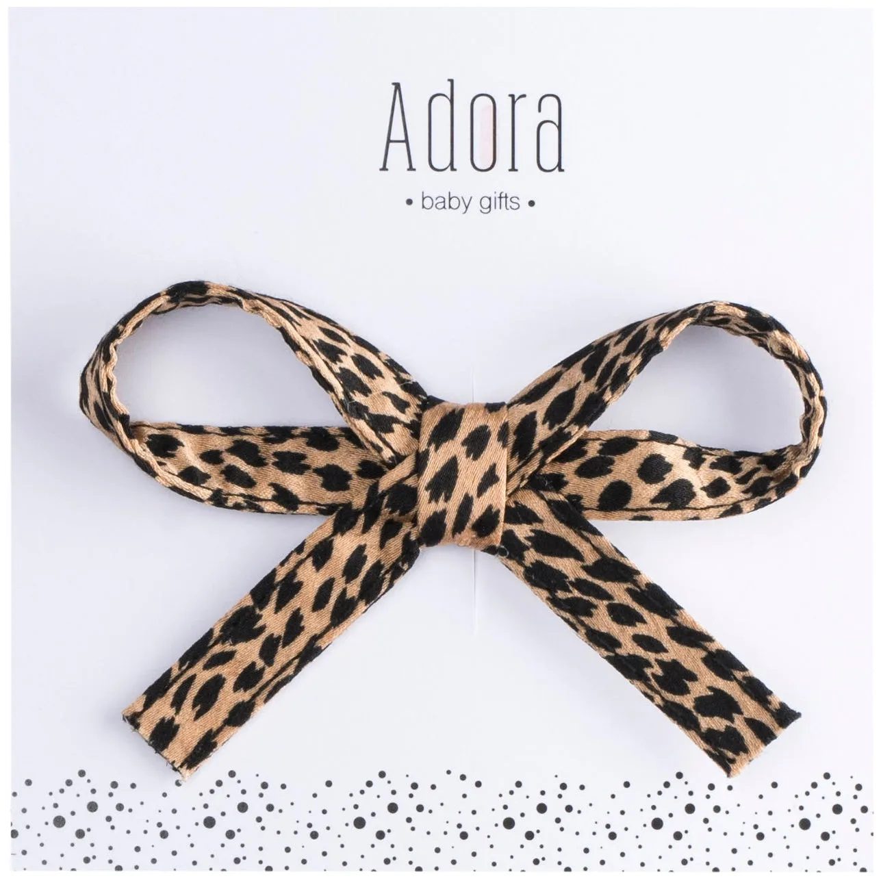 Adora Ribbon Bow Clip