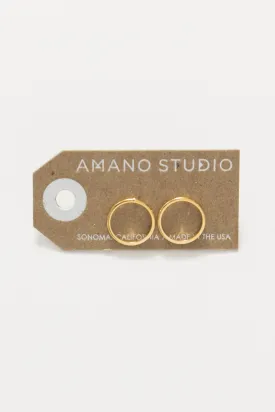 Amano Studio Modern Circle Studs