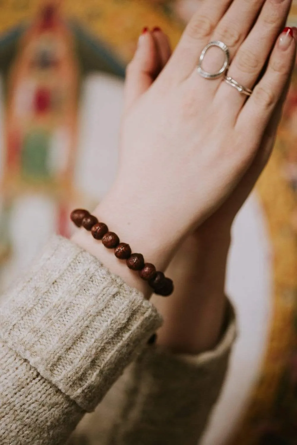 Antique Bodhi Compassion Wrist Mala