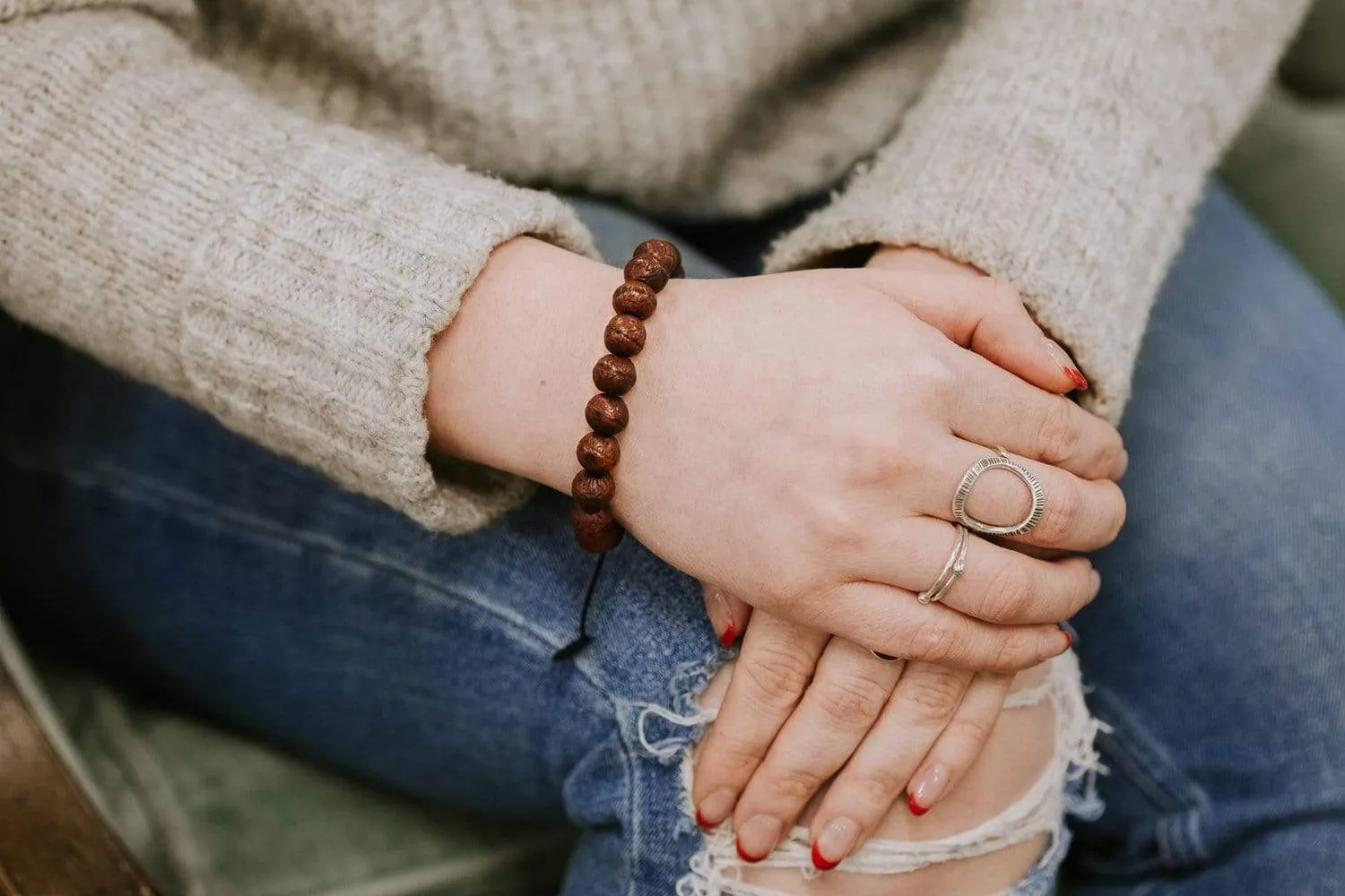 Antique Bodhi Compassion Wrist Mala