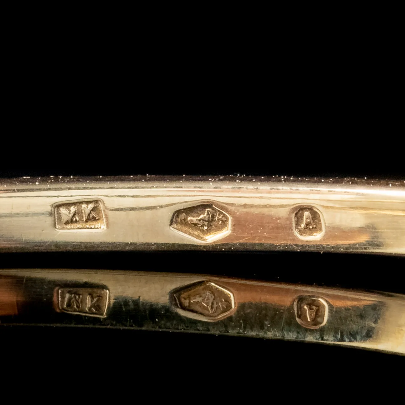 Antique Edwardian Austro-Hungarian Sapphire Diamond Daisy Bangle