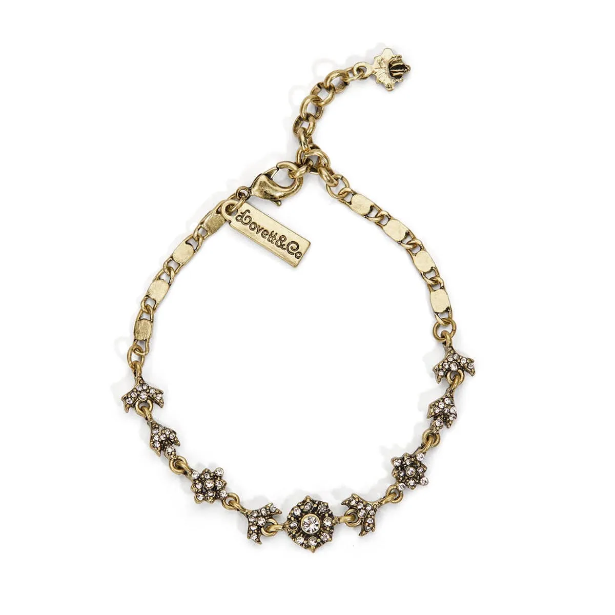 Antique Floral Bracelet