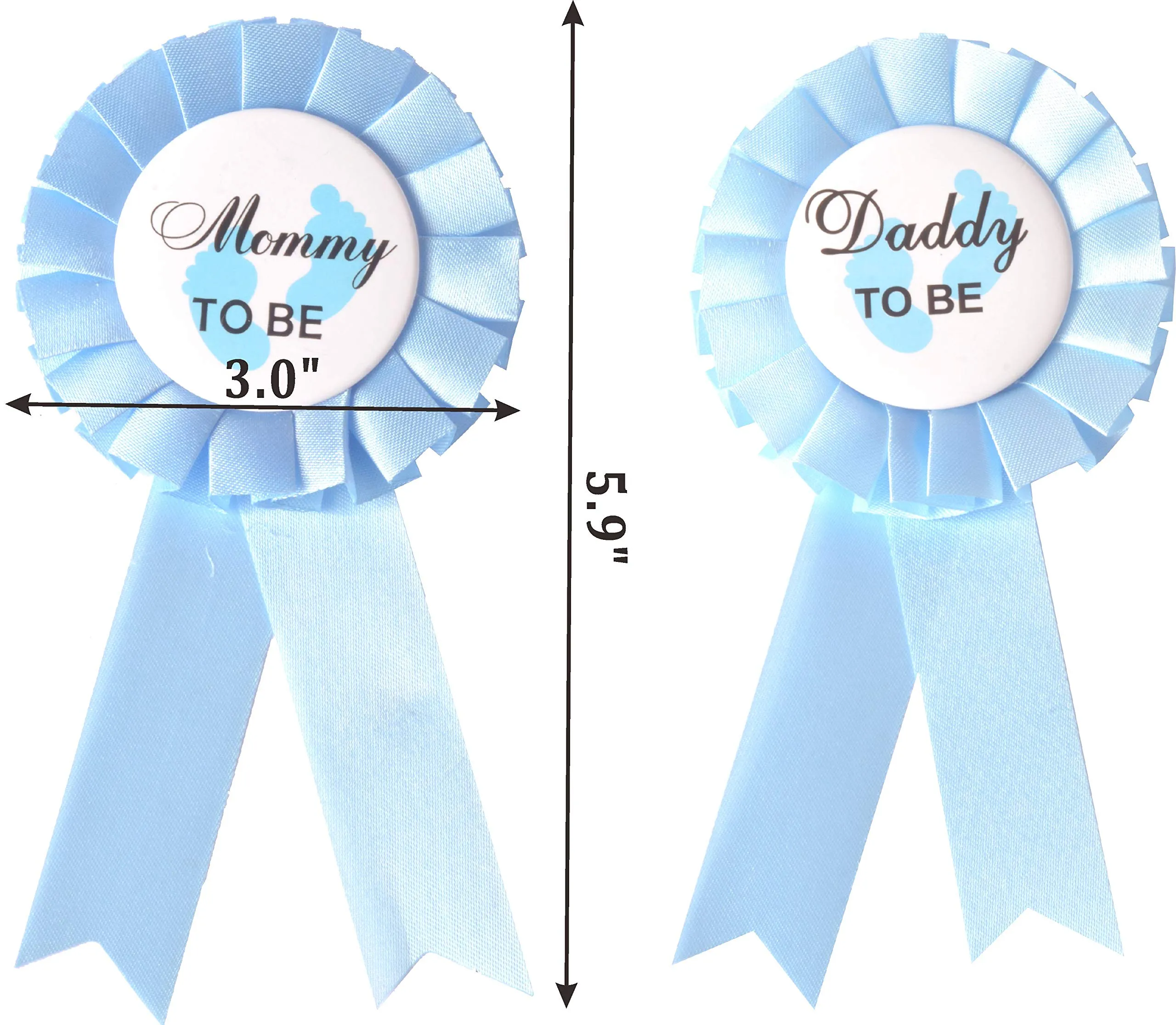 Baby Shower Decoration for Boy, Mommy To Be Flower Crown Blue, Baby Shower fro Boy