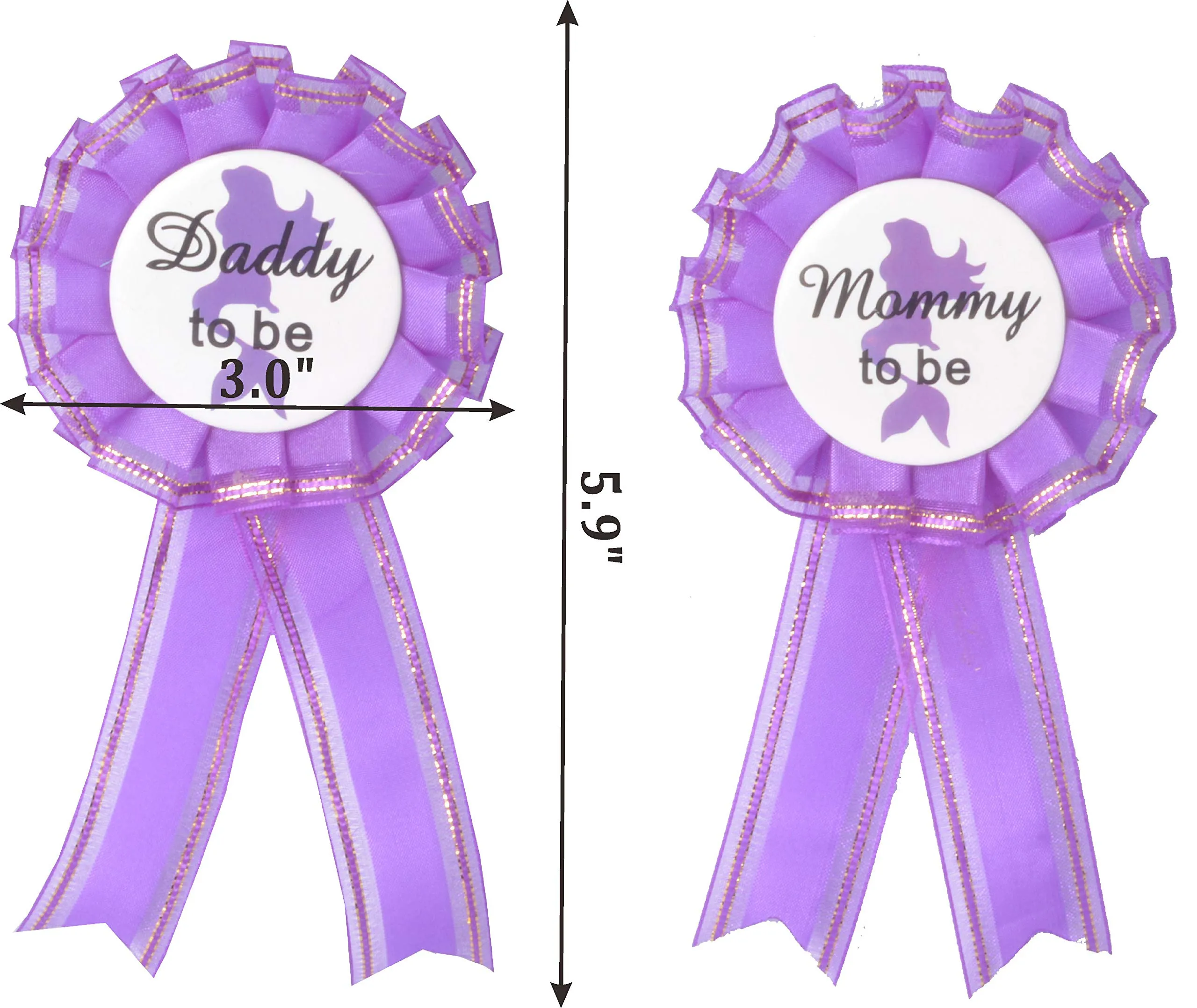 Baby Shower Decoration, Mom To Be Flower Crown Purple Set, Baby Shower For Girl, Growing
