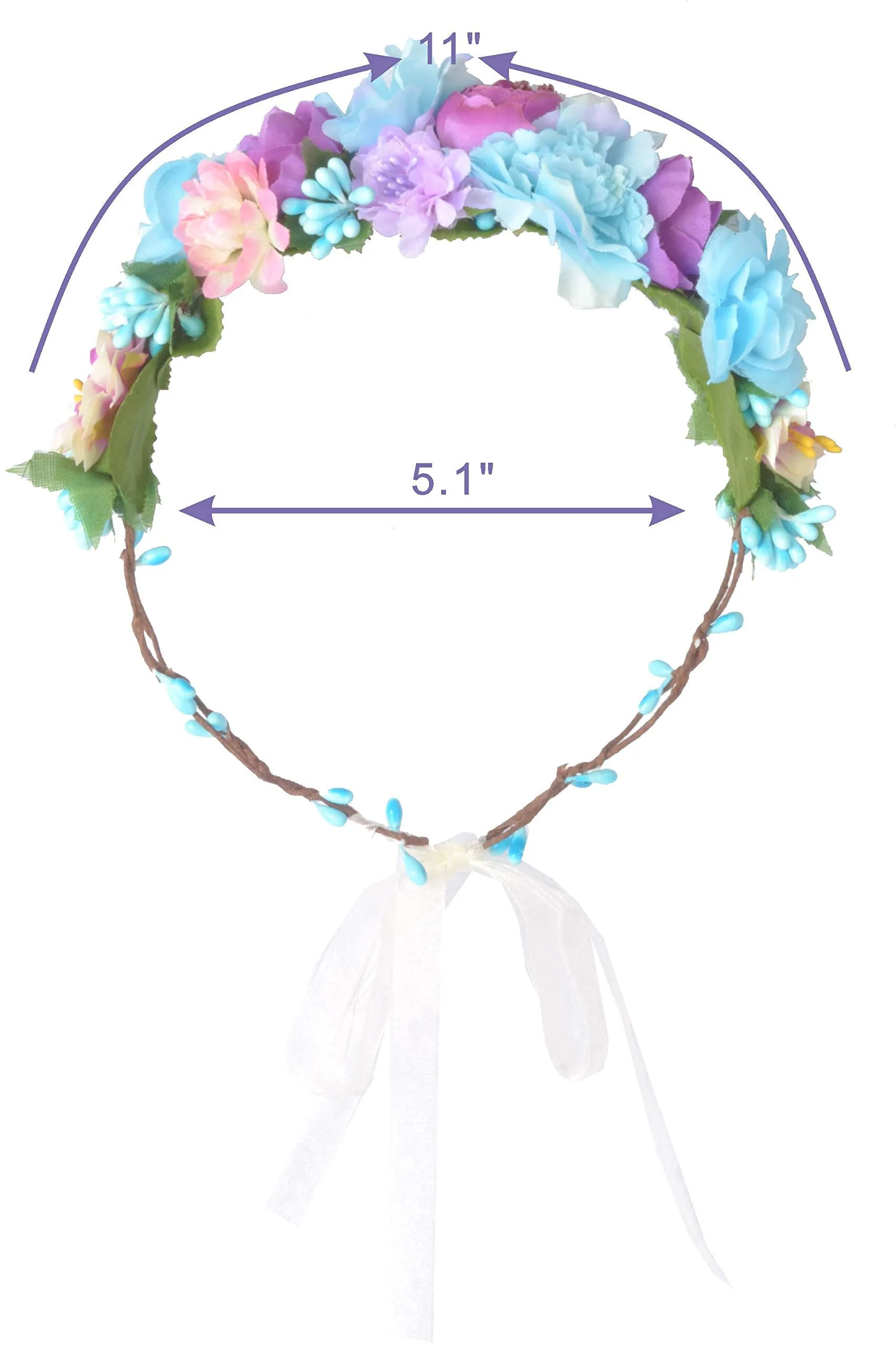 Baby Shower Decoration, Mom To Be Flower Crown Purple Set, Baby Shower For Girl, Growing