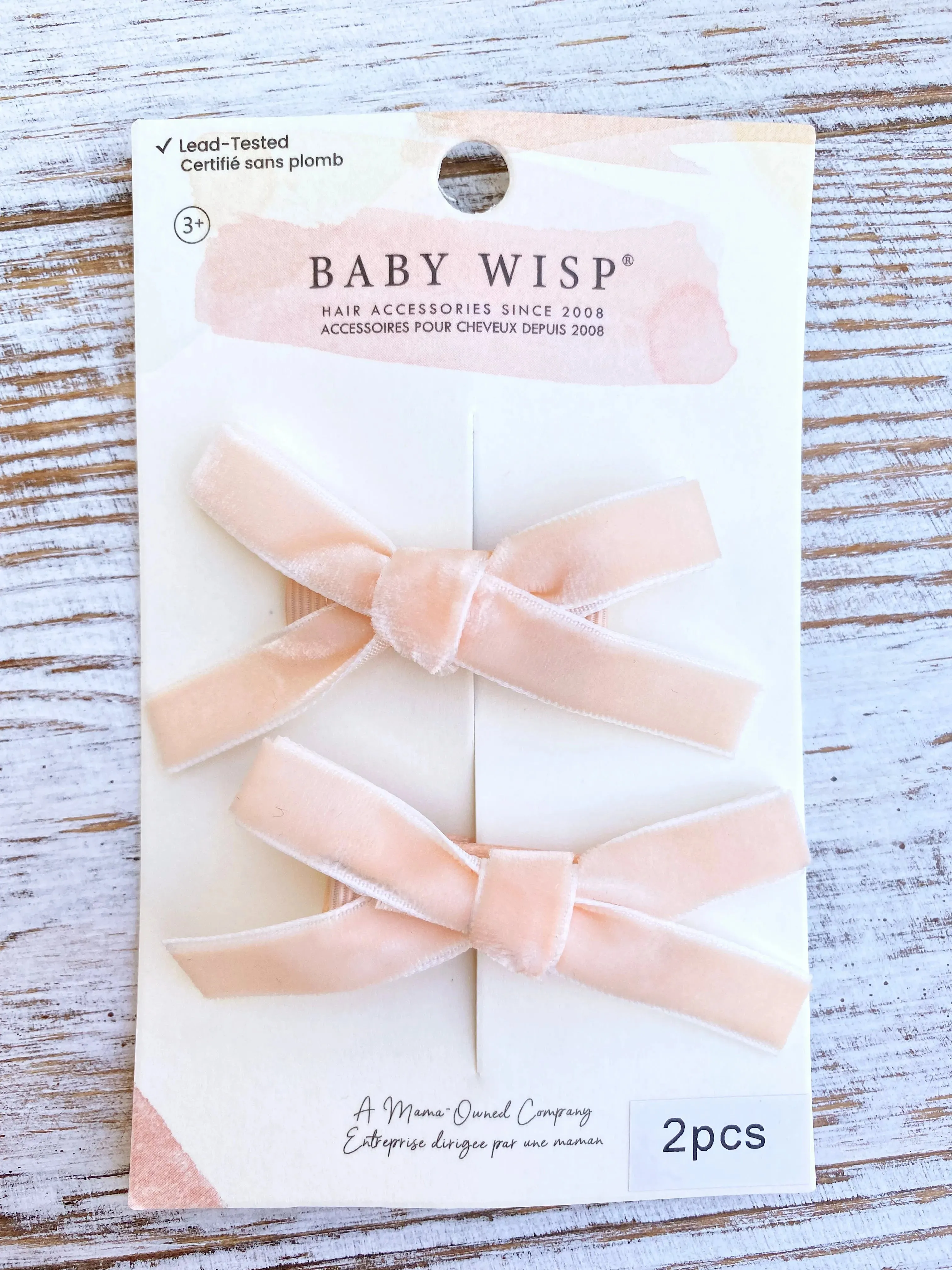 Baby Wisp Alligator Clip Pigtail Bows