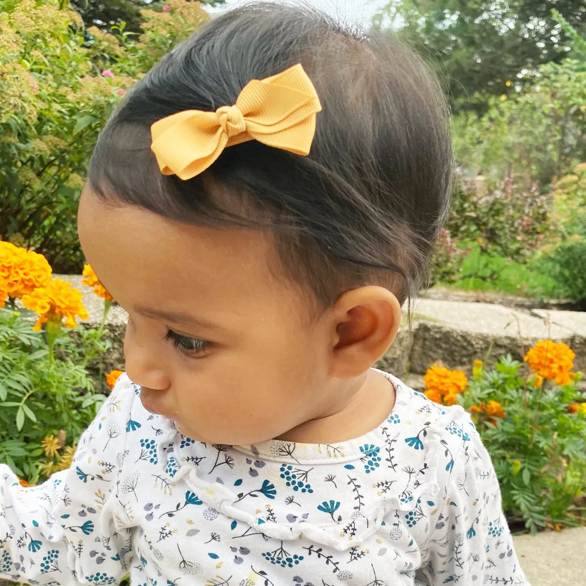 Baby Wisp Alligator Clip Pigtail Bows