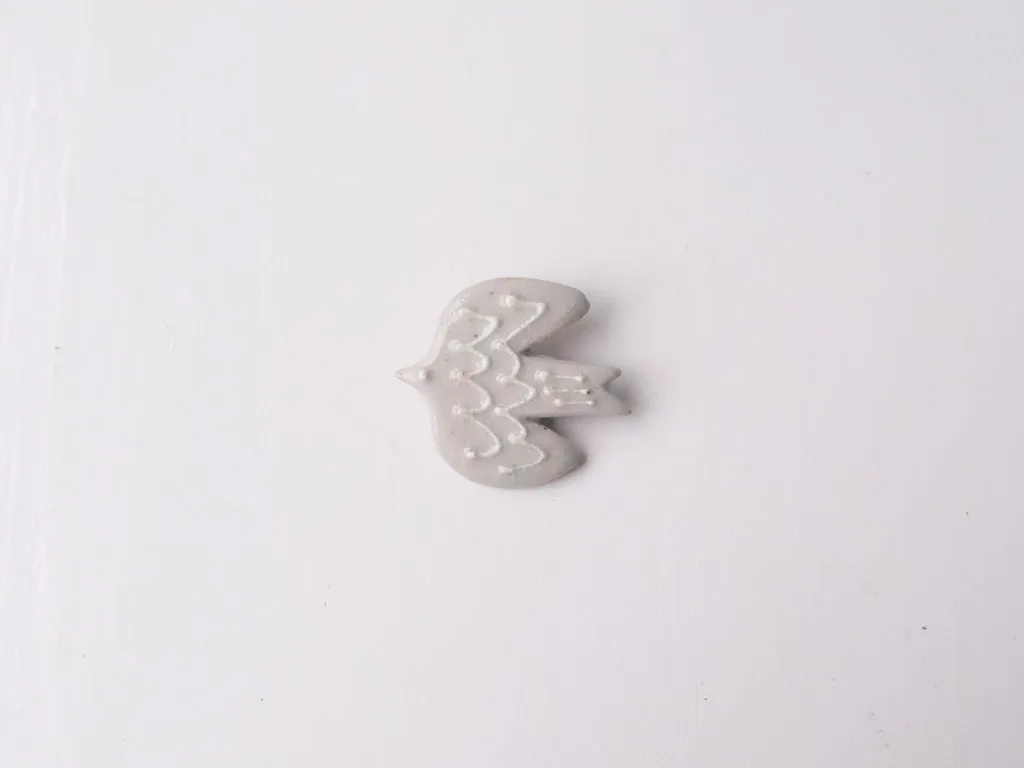 Bird Design Brooches by Takahiro Manome