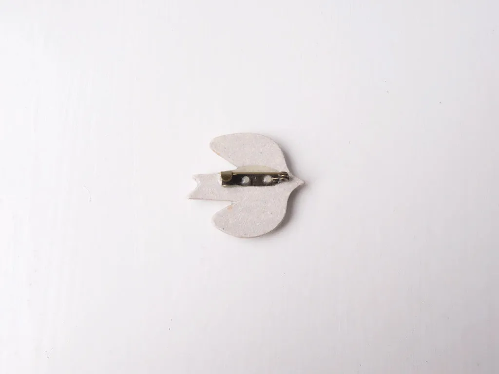 Bird Design Brooches by Takahiro Manome