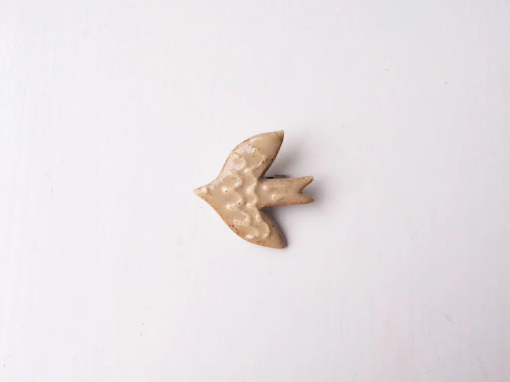 Bird Design Brooches by Takahiro Manome
