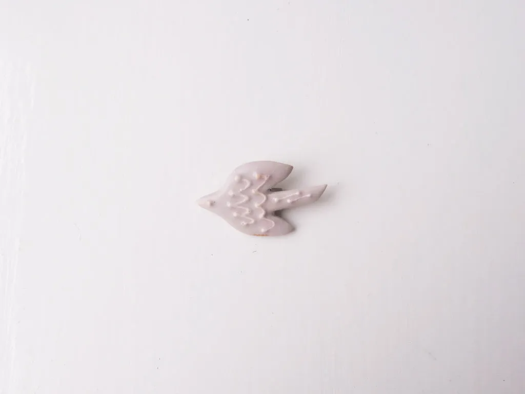 Bird Design Brooches by Takahiro Manome
