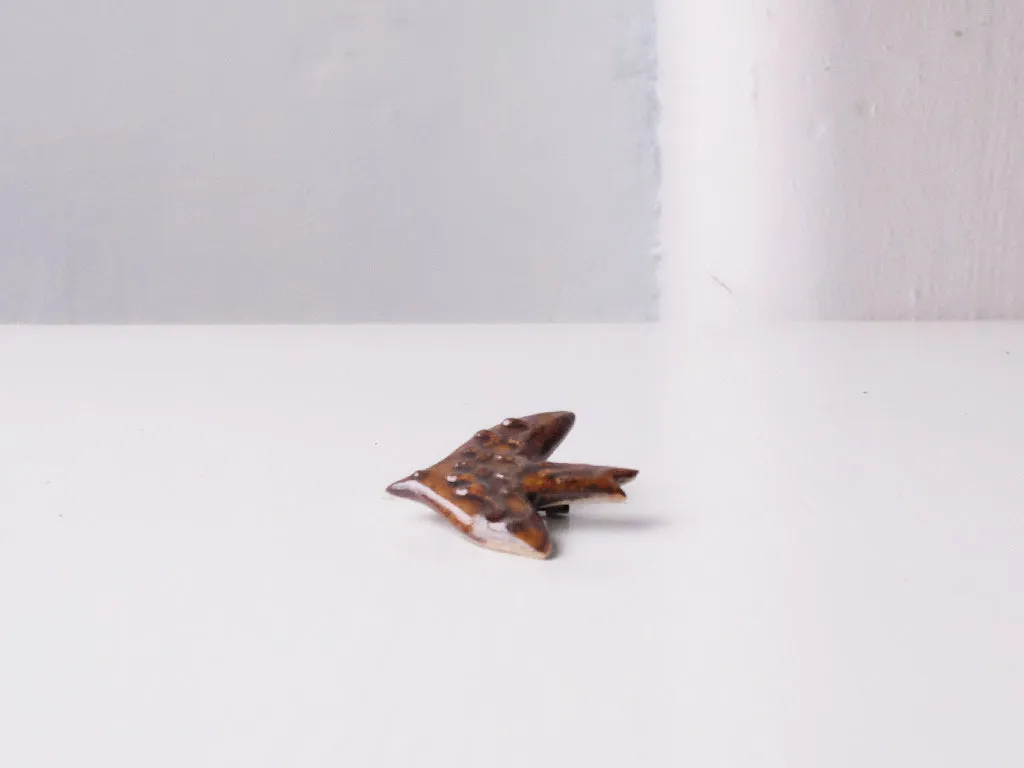 Bird Design Brooches by Takahiro Manome