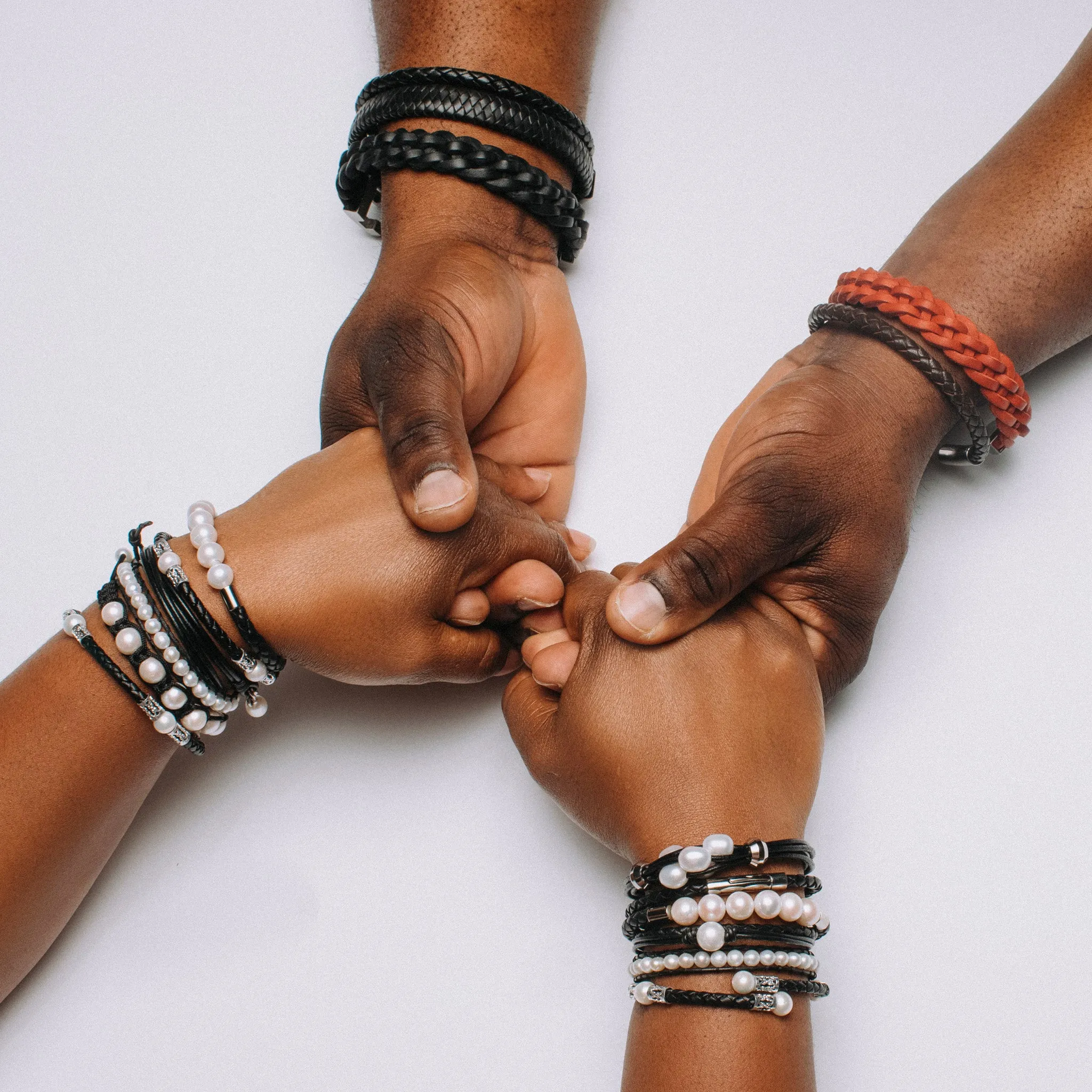 Black Scatter Bracelet Combo