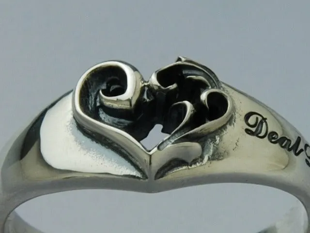 Blaze Heart Ring