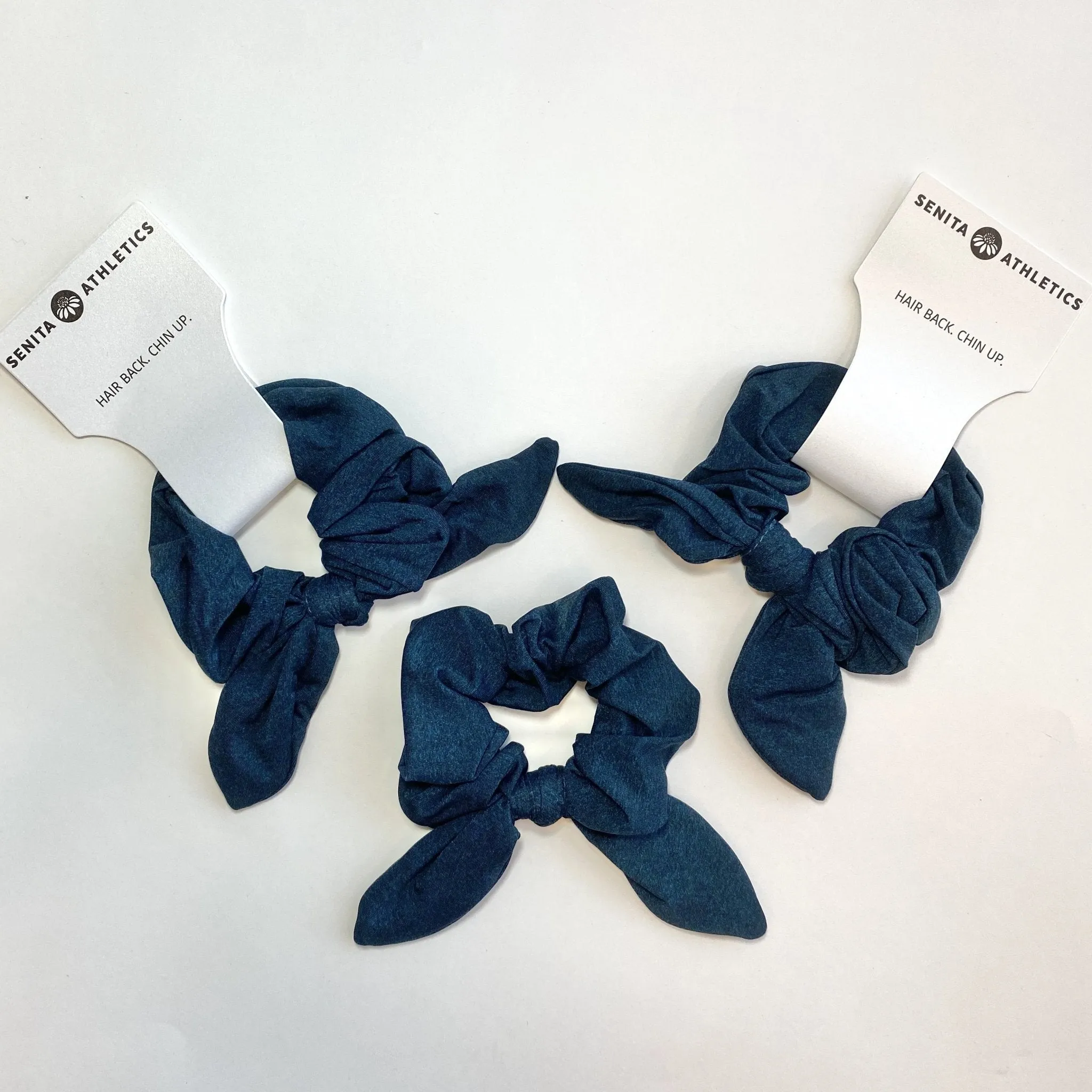 Bow Scrunchie - Dark Teal