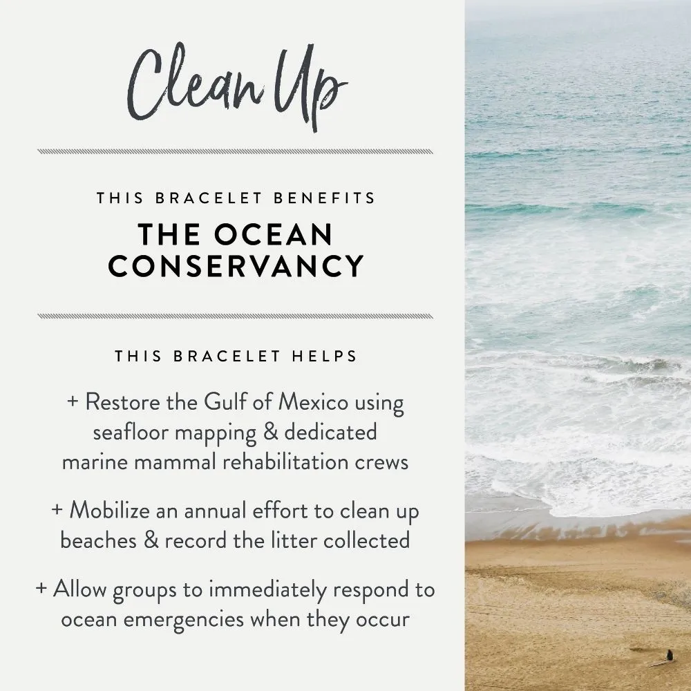 Cause Connection Bracelet - Clean Up