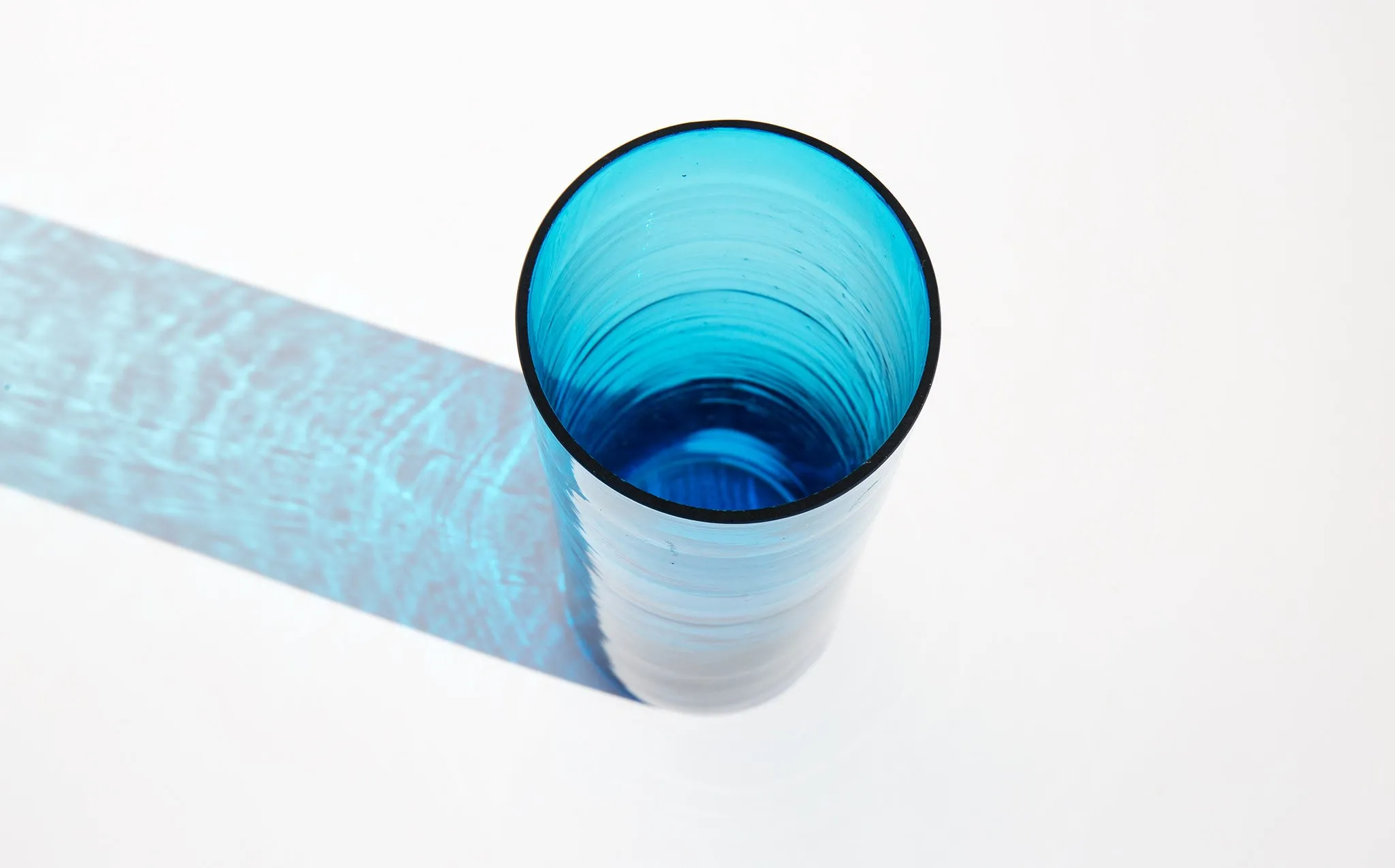 Cerulean Cylinder Vase