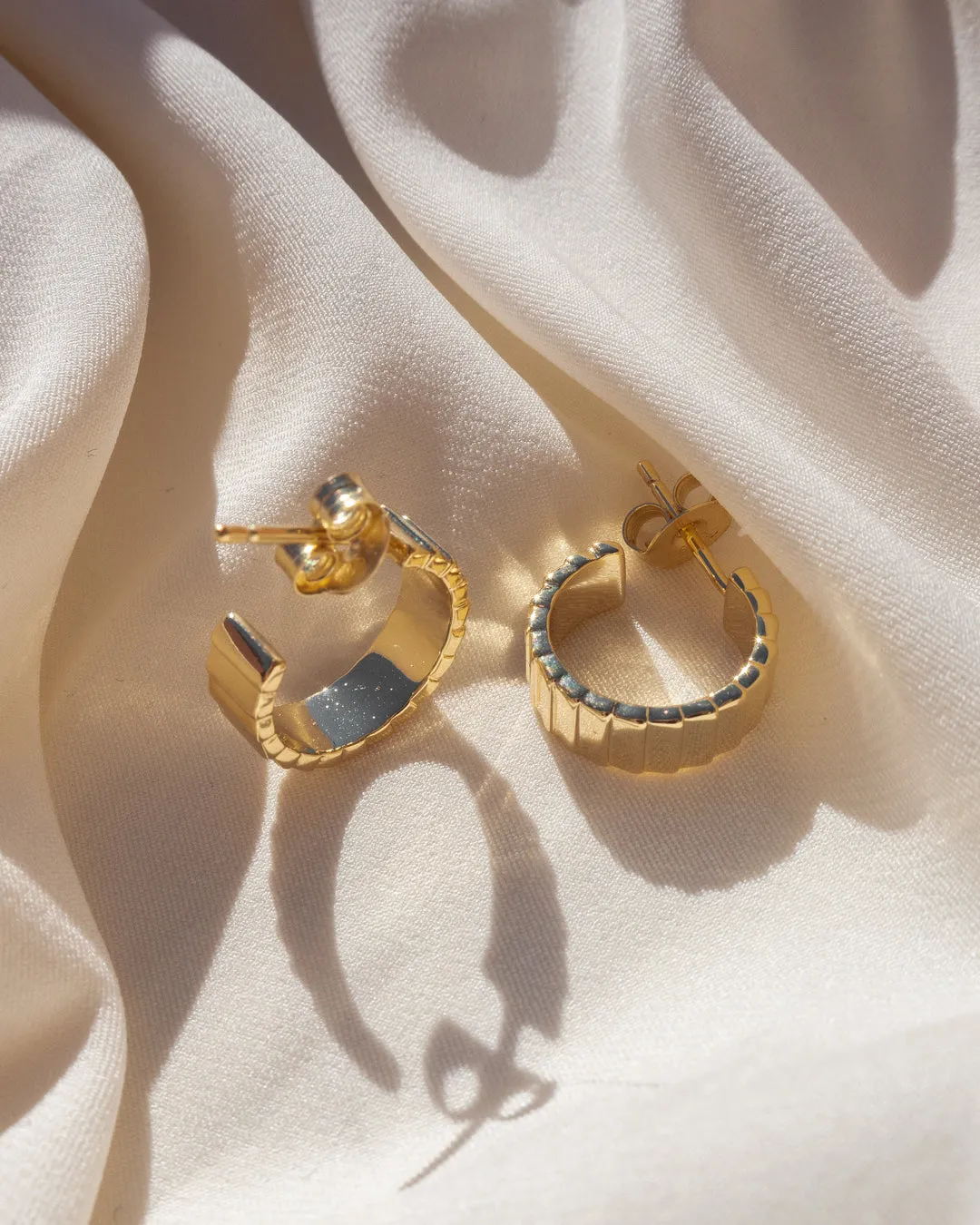 Charlotte Hoops- Gold