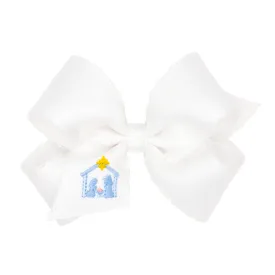 Christmas Embroidered Bows