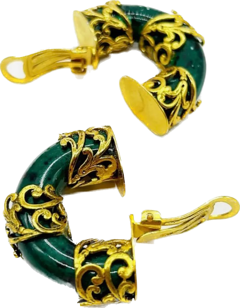 Clip on earrings