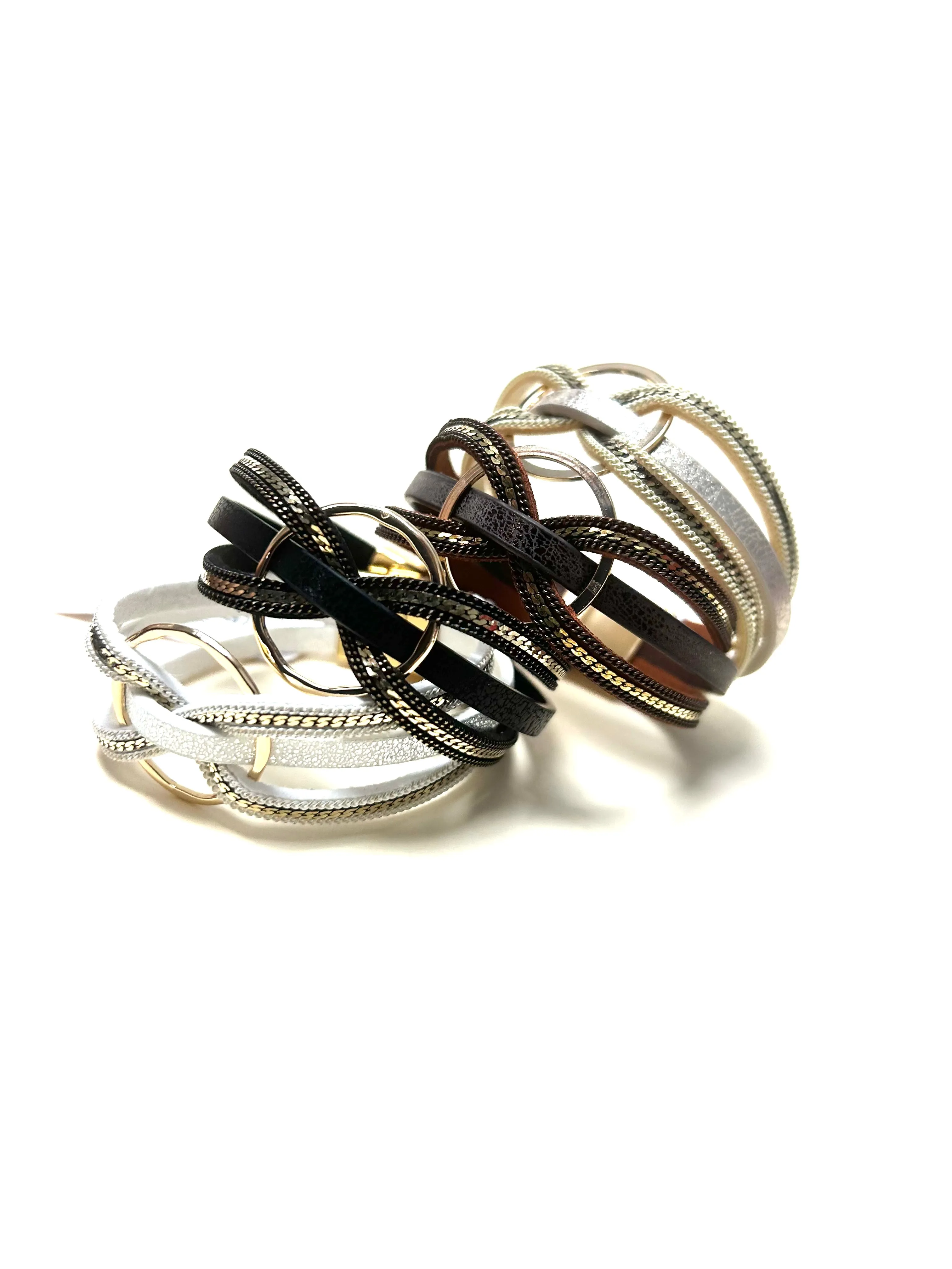 Criss Cross Magnetic Bracelet