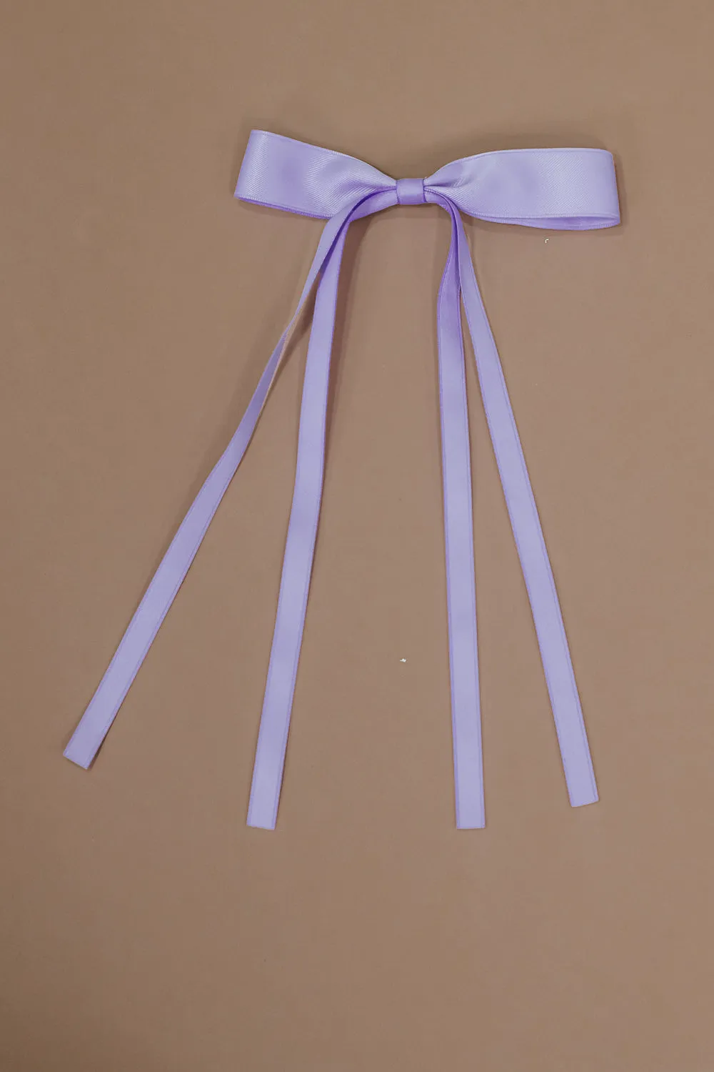 Dainty Bow Clip, Lilac