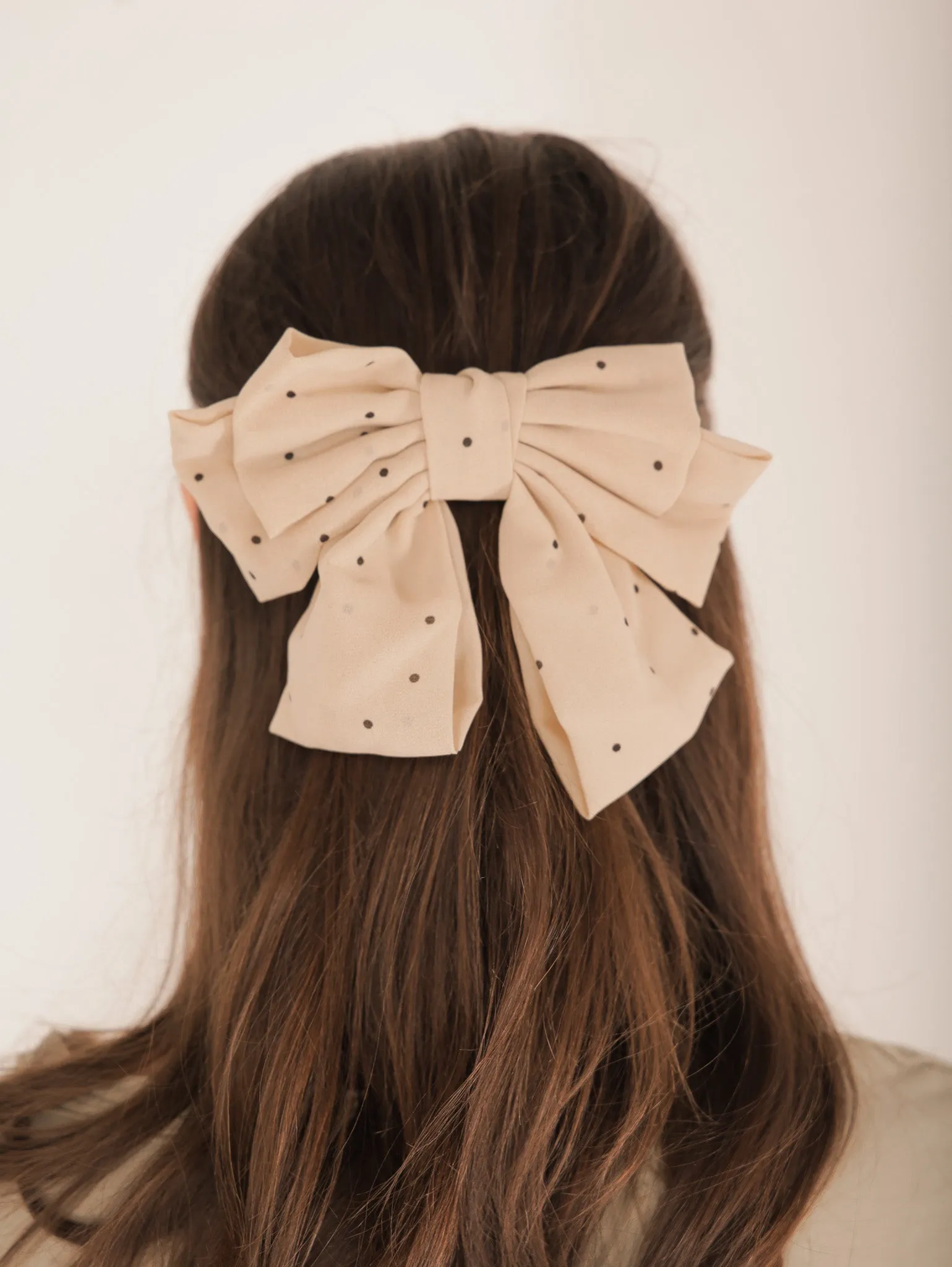 Dotted Hair Bow