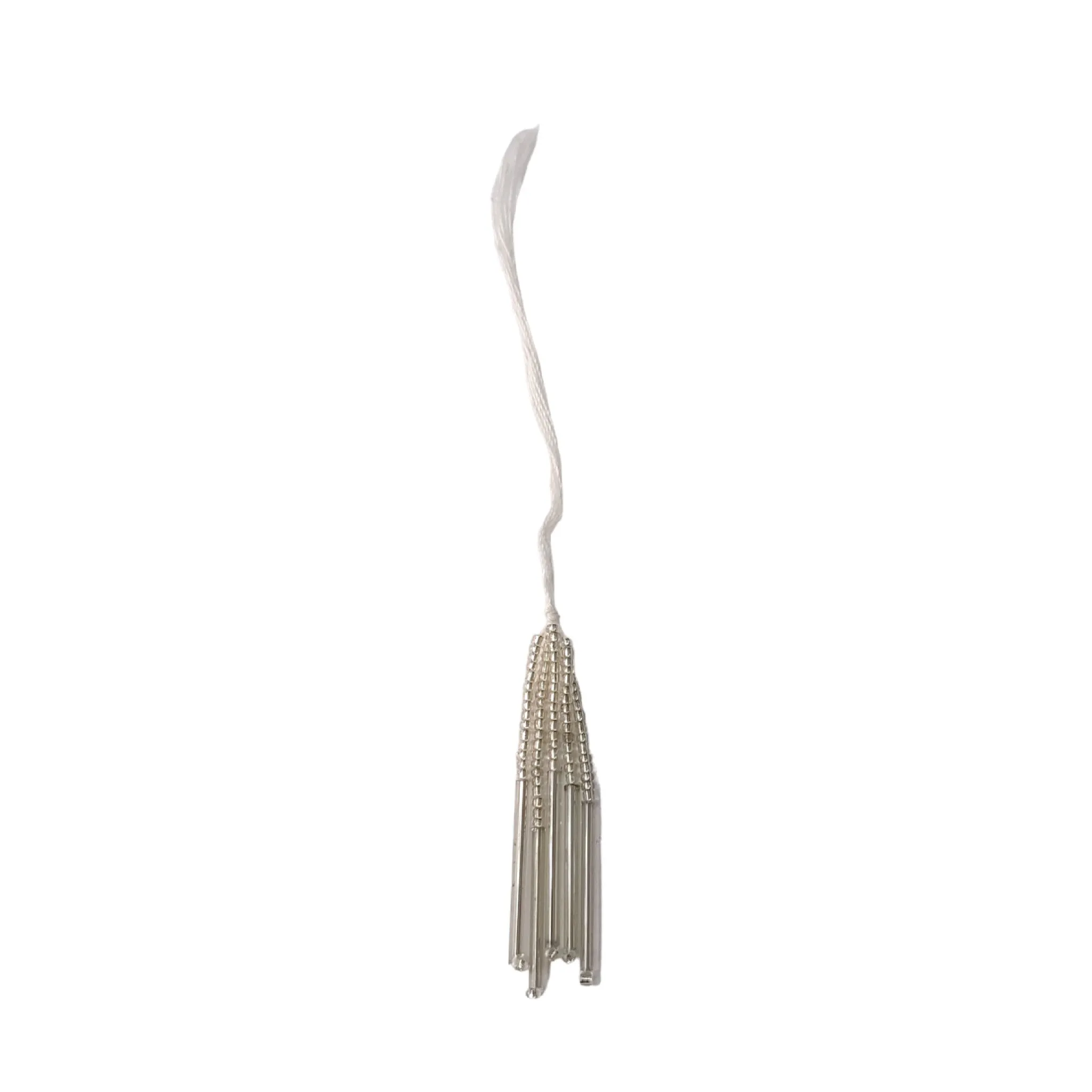Elegant Silver Tassels - Versatile Accessory for Decor & Fashion - 11917