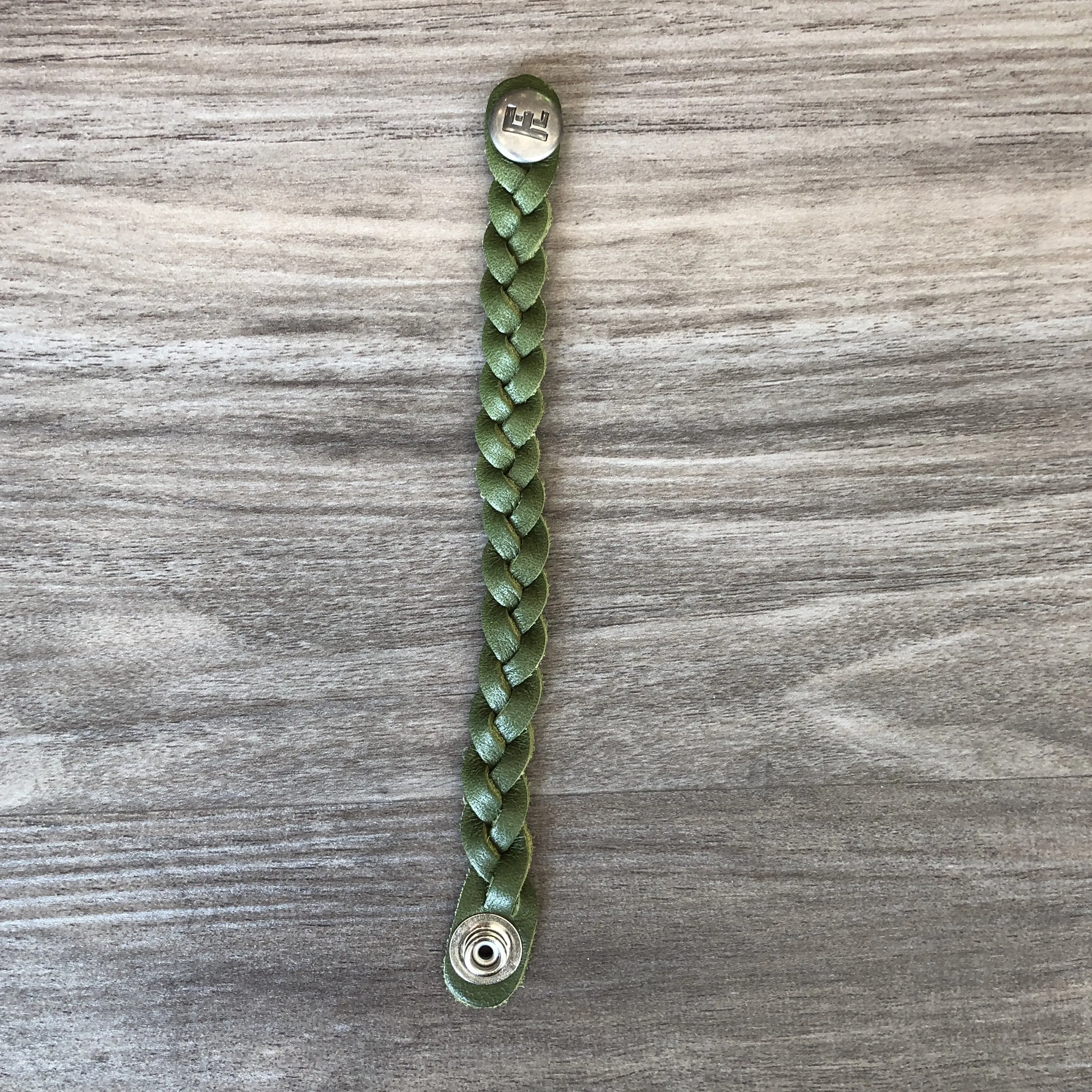 Flourish Leather Co - Kids Braided Leather Bracelet (Various Colors Available)