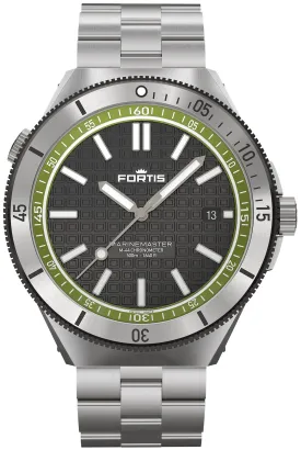 FOR Watch Marinemaster M 44 Woodpecker Green Bracelet