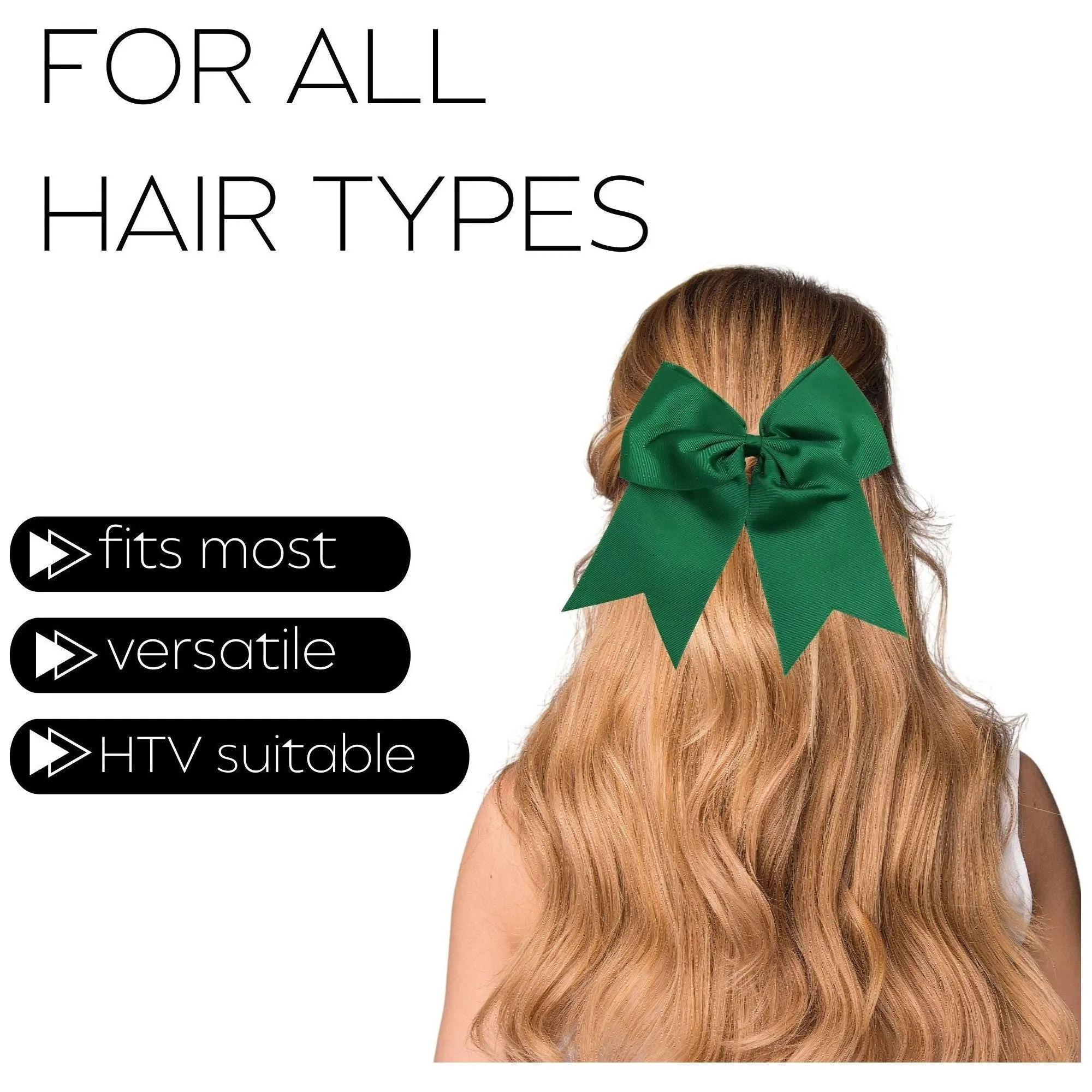 Forest Green Hair Bow