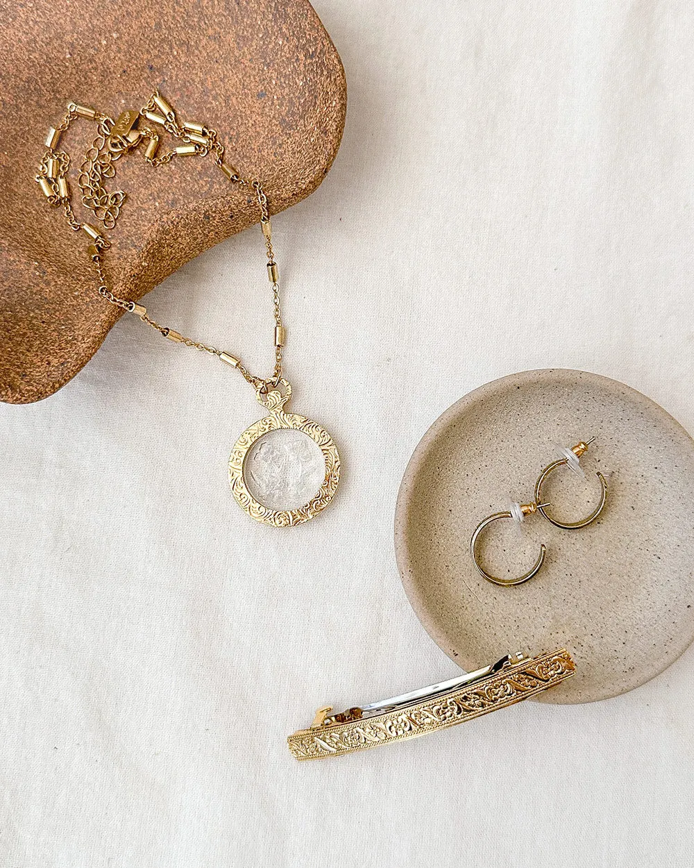 Isadora Etched Earrings