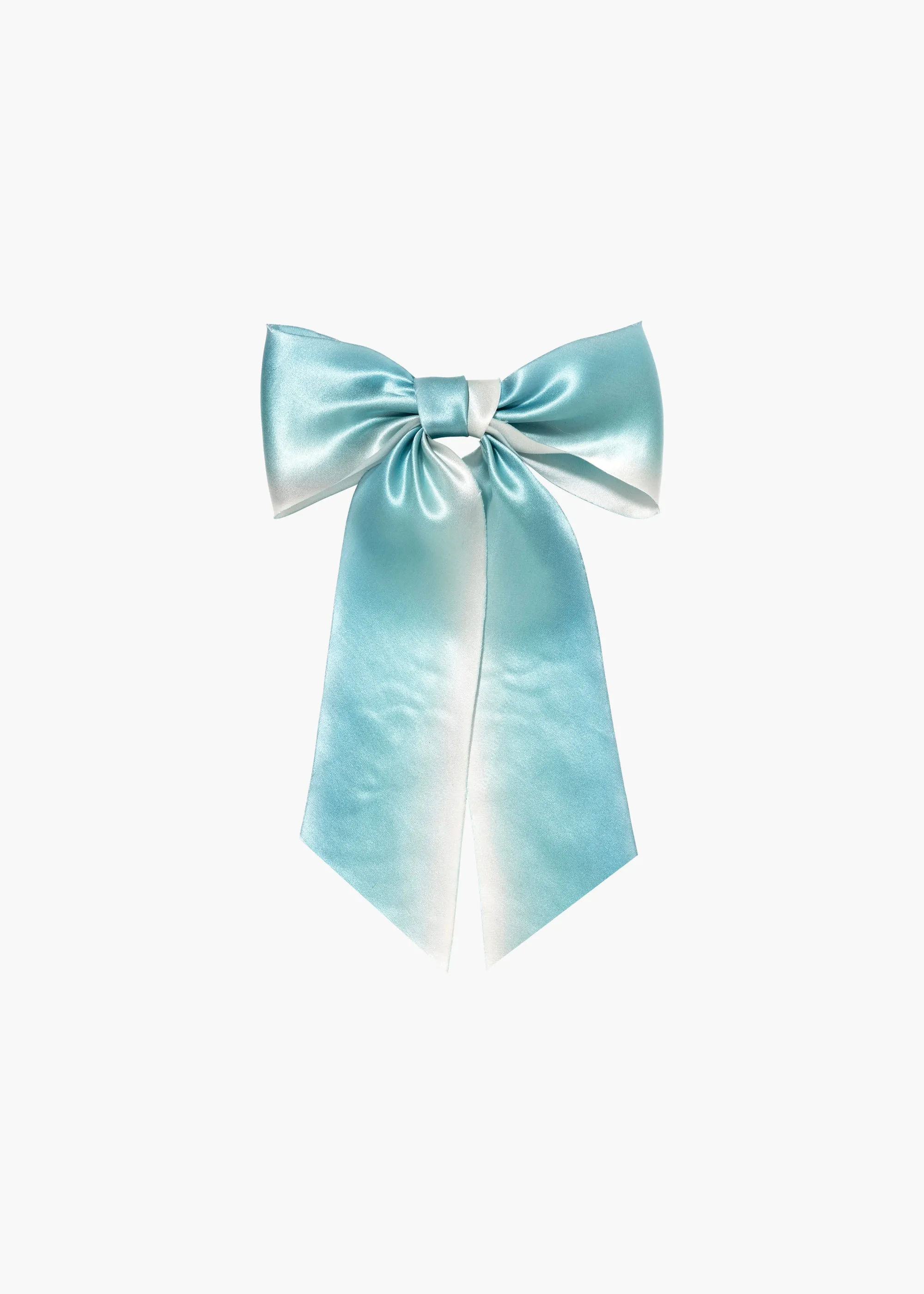 Jennifer Behr x Julia Berolzheimer Caroline Bow Barrette -- Blue