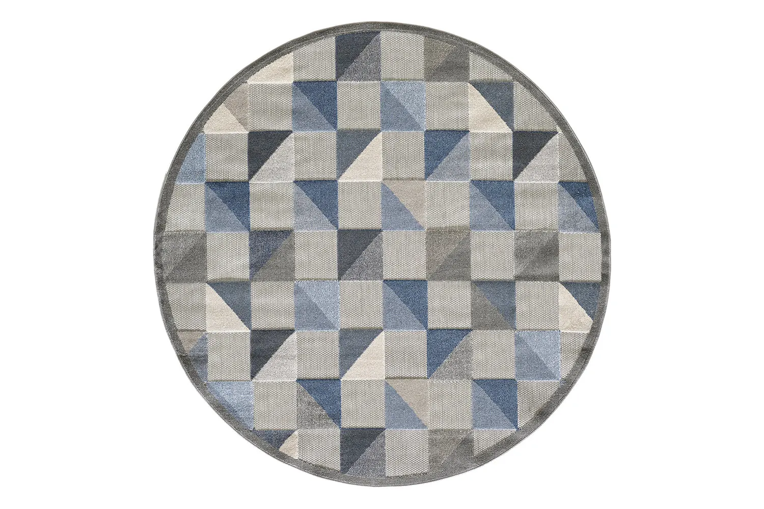 KAS Calla Scope Round Indoor/Outdoor Rug