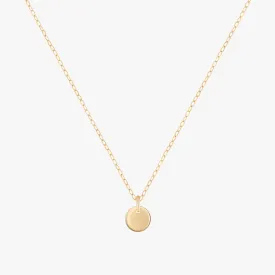 Little Disc Choker Necklace