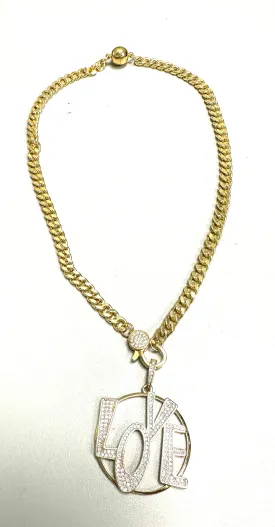 Love Cuban Link Necklace