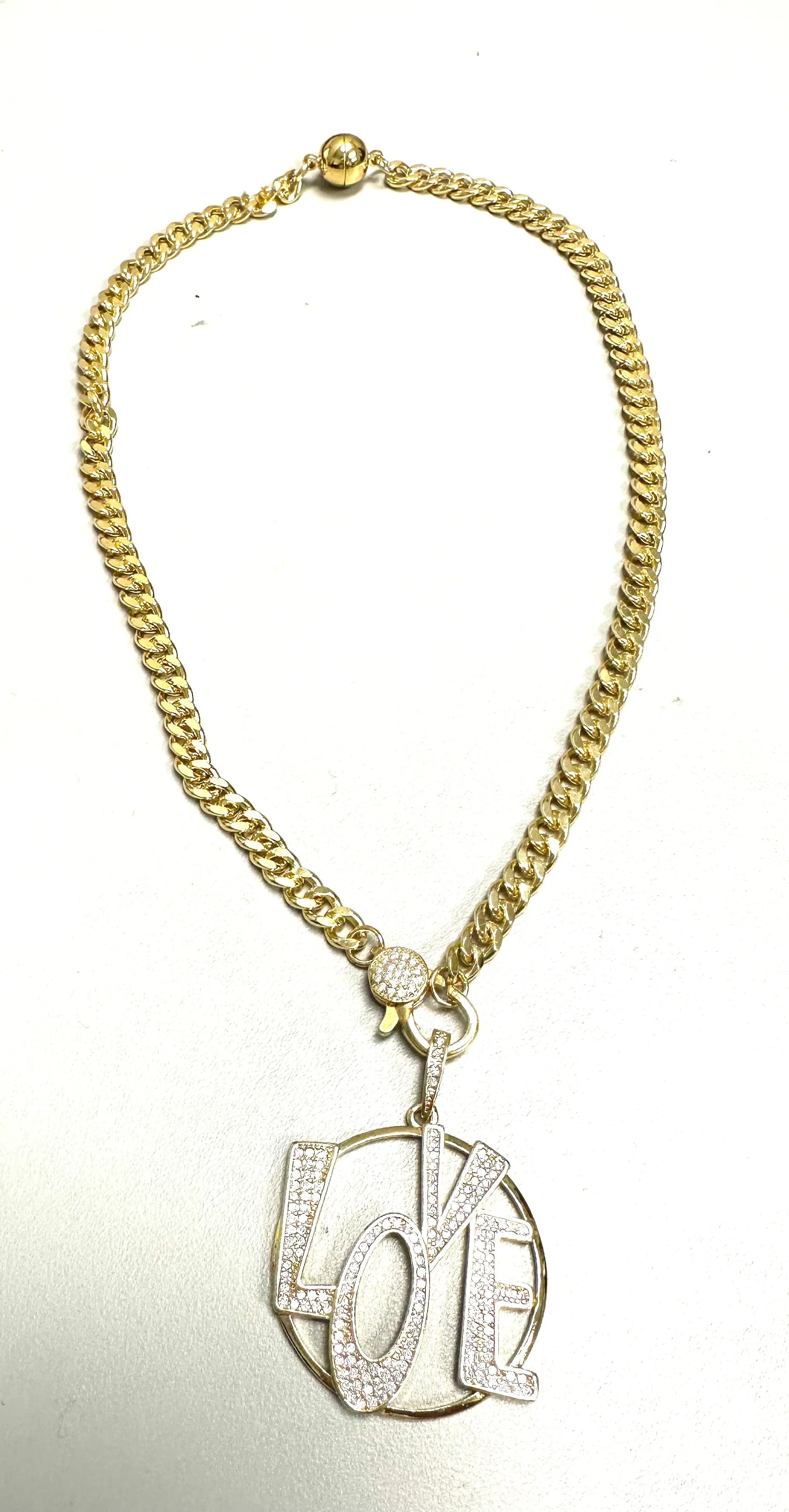 Love Cuban Link Necklace