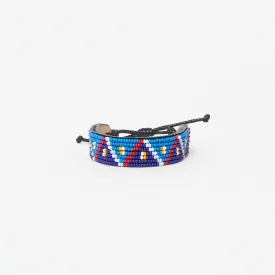 Mara Bracelet - Navy Triangle