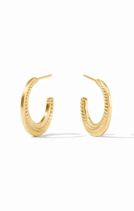 Medium Nassau Crescent Hoop