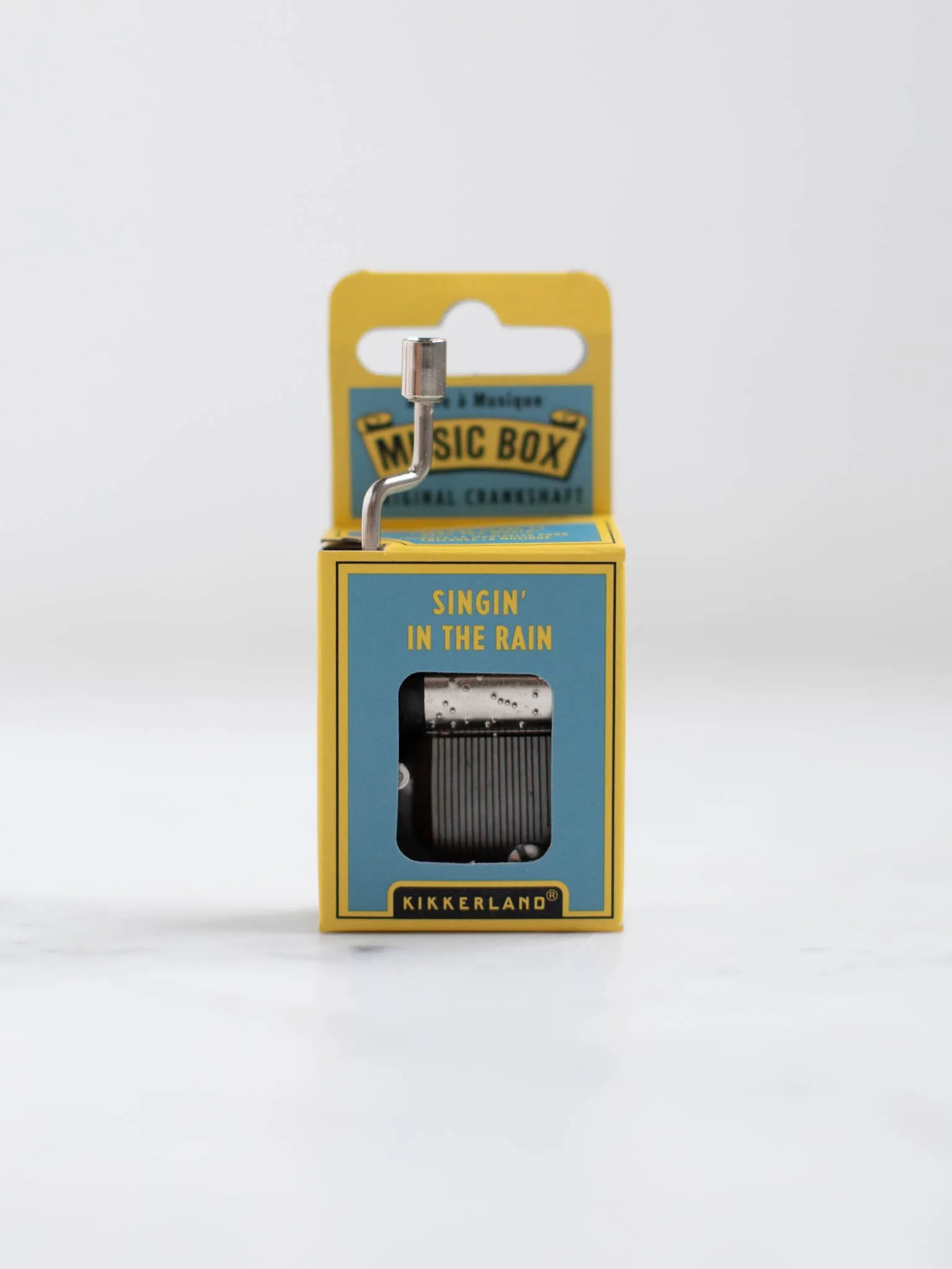 Mini Hand-Crank Music Box